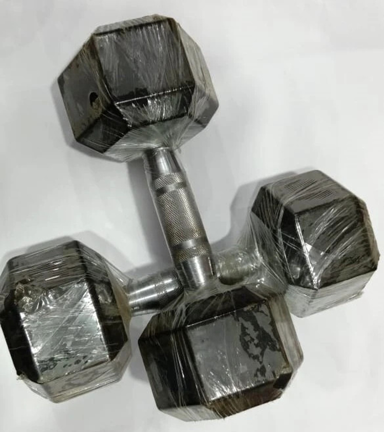 Image of Sports Era Exclusive Quality Rubber Dumbbell Set Of (2.5 kg X 2) Fixed Weight Dumbbell (5 kg)