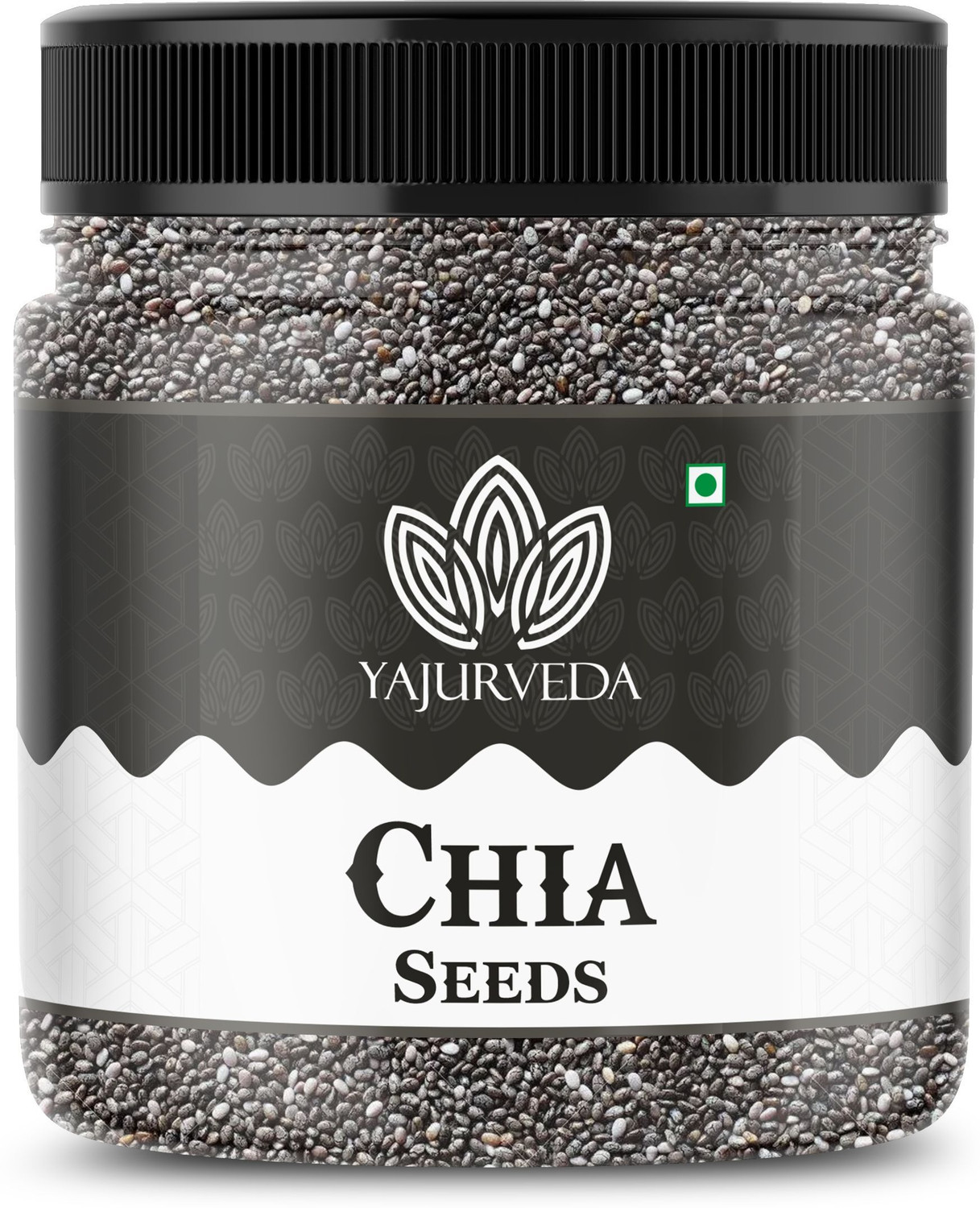 Image of Yajurveda Raw Chia Seeds For Eating Unroasted chia Seeds Immunity Booster, Weight loss Chia Seeds (1 kg)