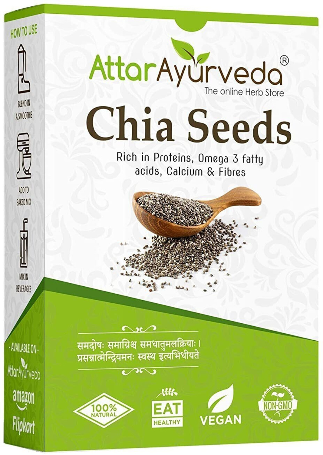 Image of Tata Sampann Premium Chia Seeds (500 g)
