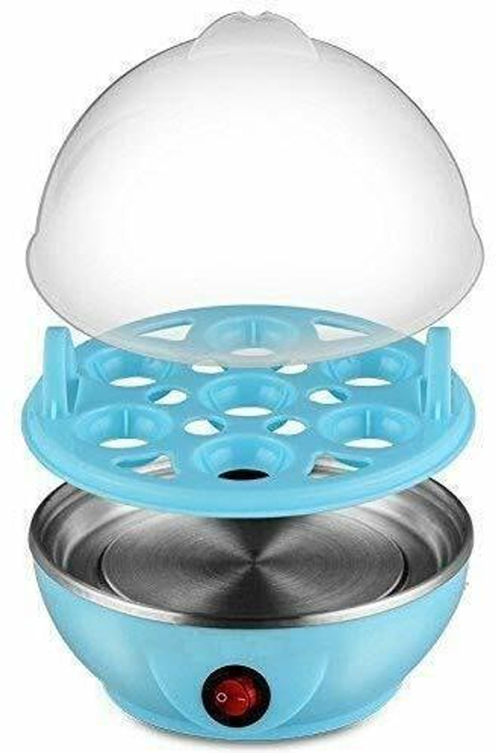 Image of Zarjew EGC-07PINK Egg Cooker (Multicolor, 7 Eggs)