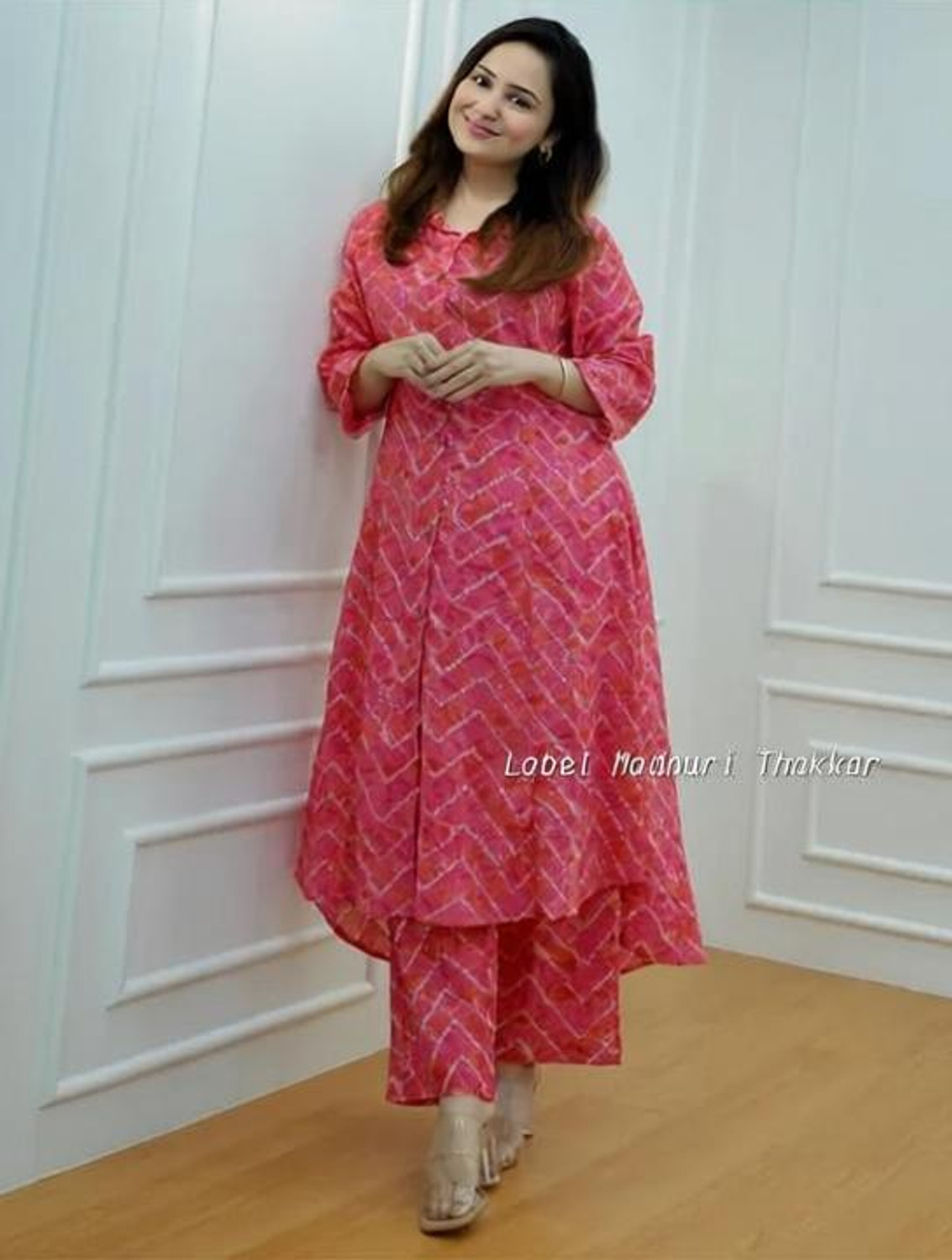Image of UGMAZ Women Viscose Rayon Kurta Palazzo Set