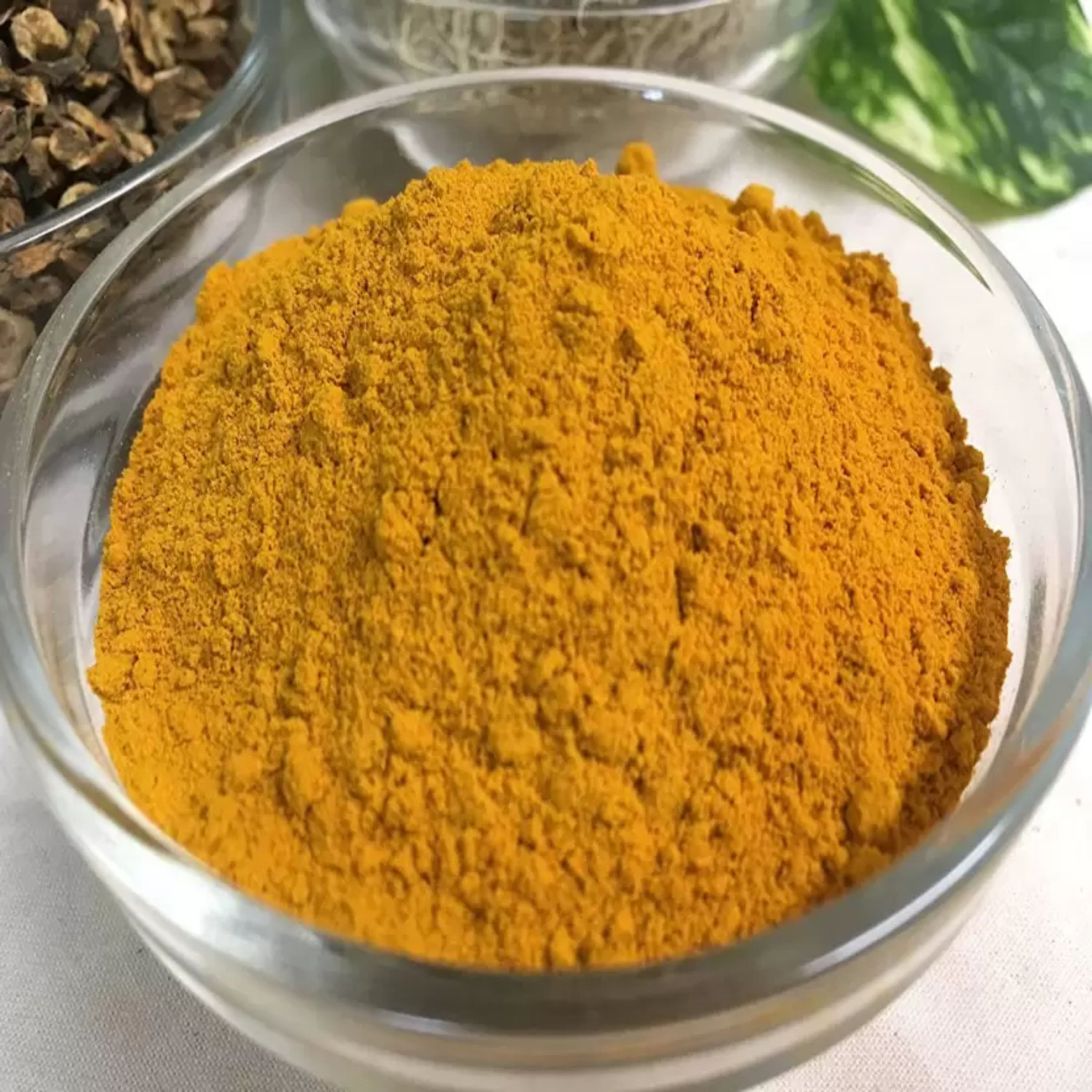 Image of Pure Jangali Organics Wild Turmeric Face Pack Powder / Kasturi Manjal / Haldi / Musk (100 g) (400 g) (400 g)