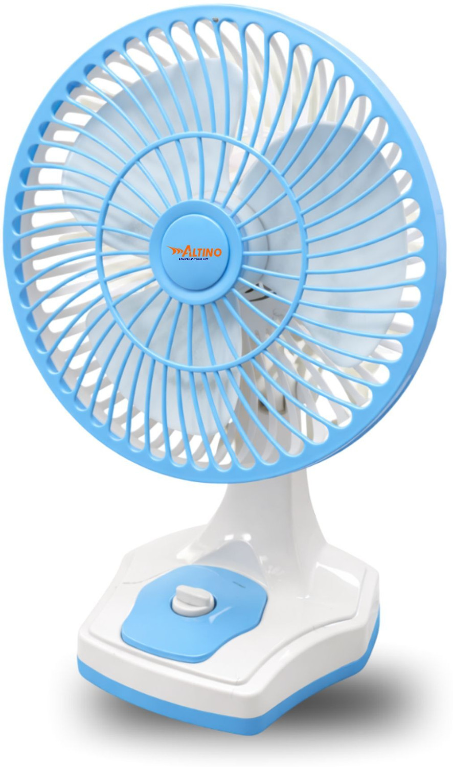 Image of Darshan High Speed Rechargeable Table Fan with LED Light For Office Desk, Home 351 Ultra High Speed 1400 mm Table Fan (5 Star | Multicolor | Pack of 1)