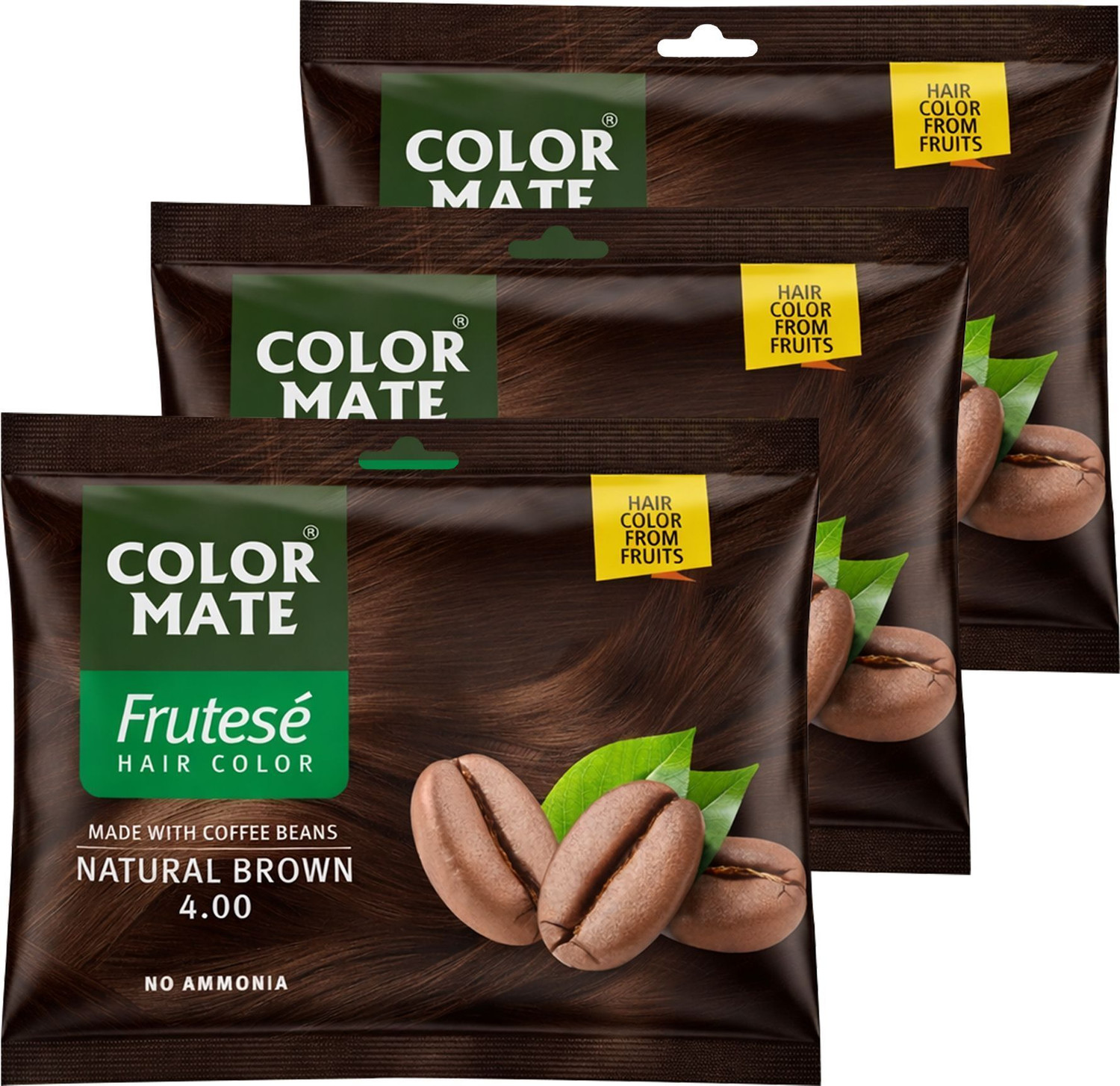 Image of Akansha Natural Burgundy Henna Powder With Amla and Bhringraj (Pack of 5, 20g each) , Burgundy