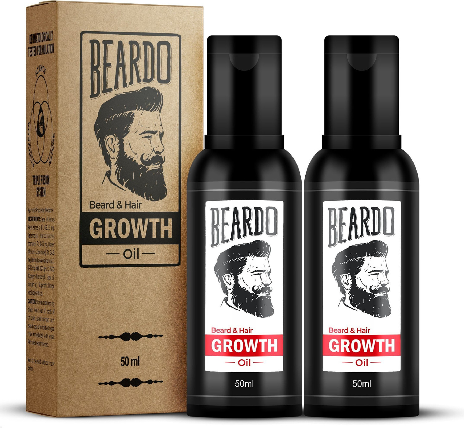 BEARDO Hair Growth Oil Combo 30ml - Image 1