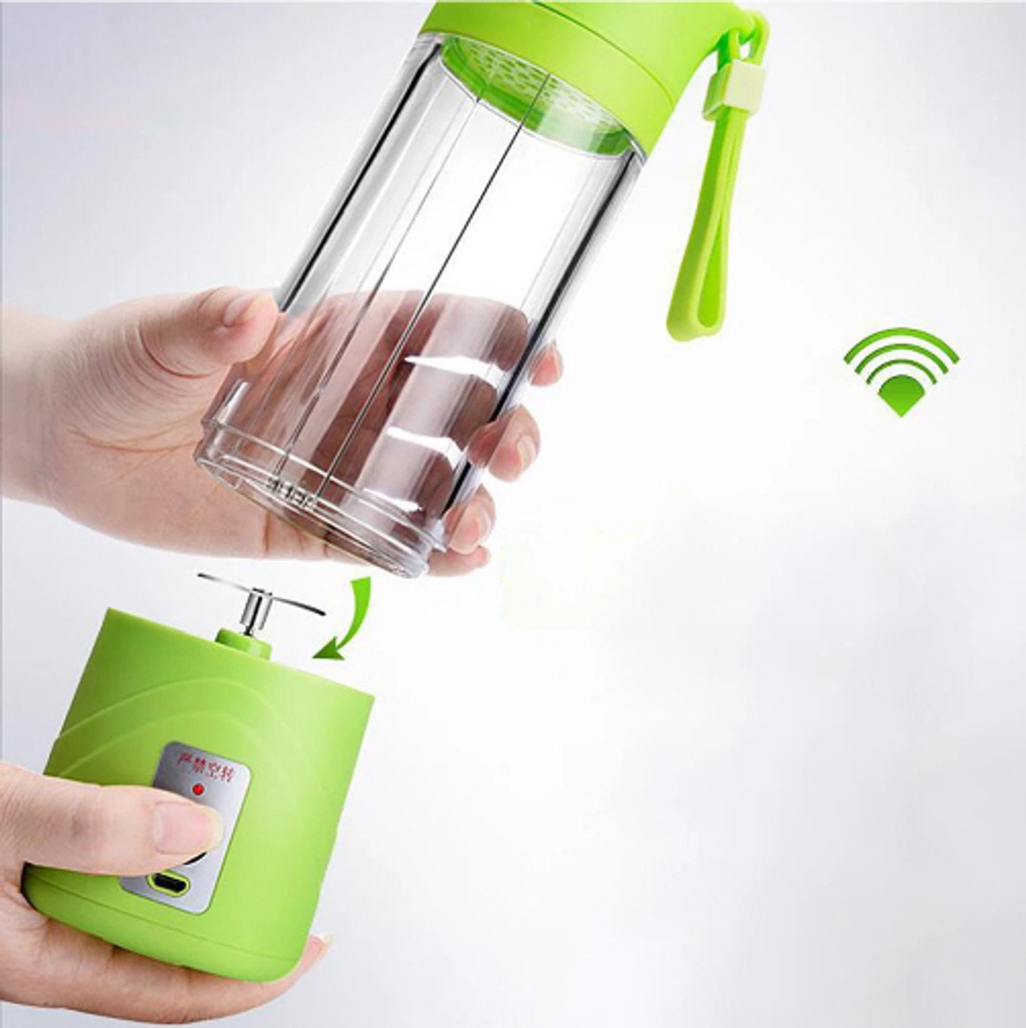 Image of SS brother Pro Fruit Juicer 200 W Juicer Mixer Grinder (AE 932A ELECTRIC JUICER MIXER GRINDER RECHARGEABLE USB BOTTLE BLENDER SHAKER | 1 Jar | Multicolor)