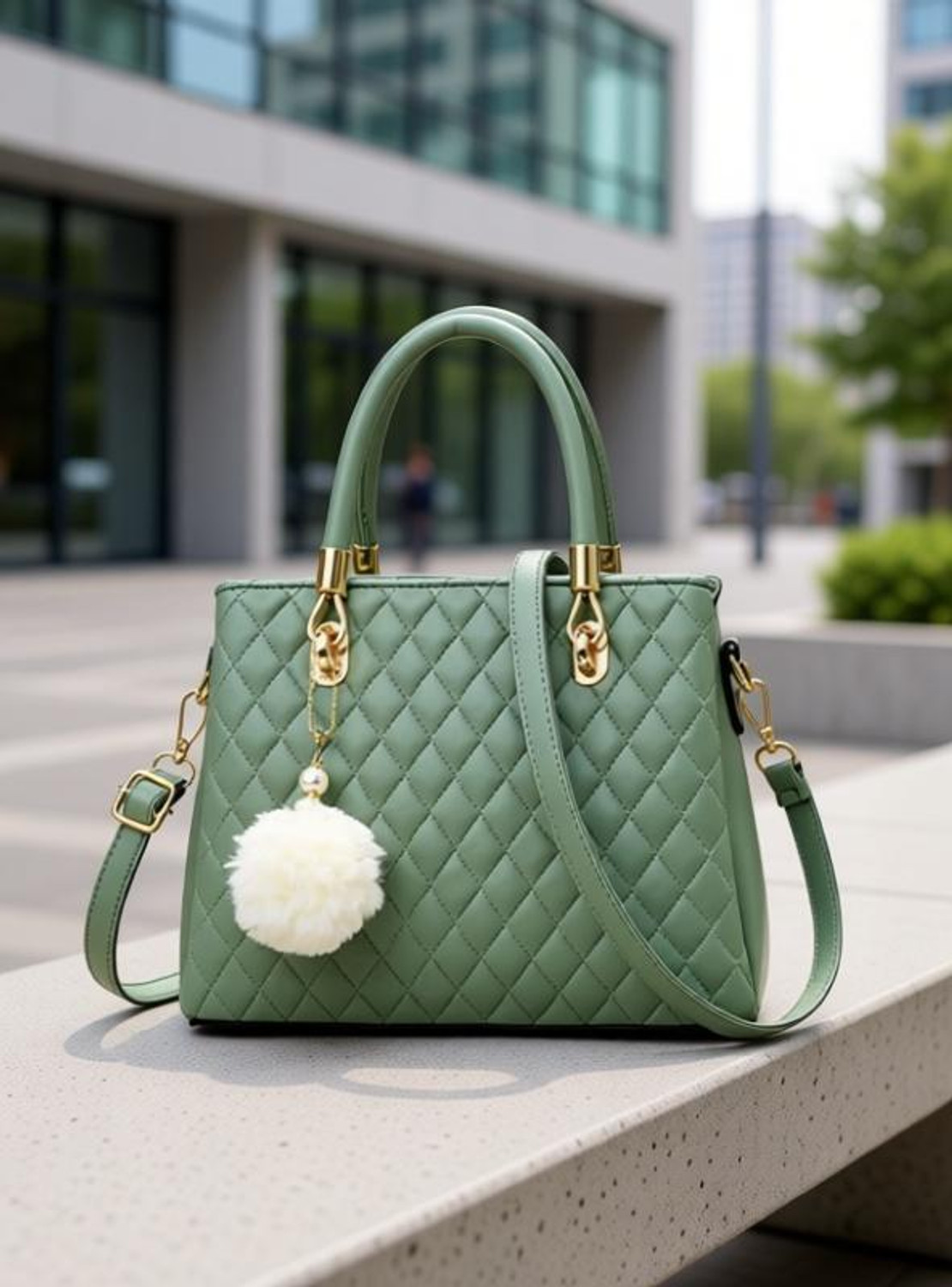 khatushyam collection Women Green Hobo Price in India - Buy khatushyam collection...