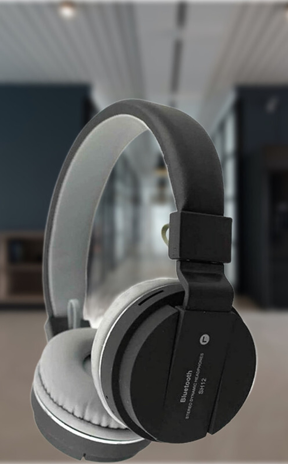 Image of TECHIO A12 Bluetooth Headset (Brown, On the Ear)