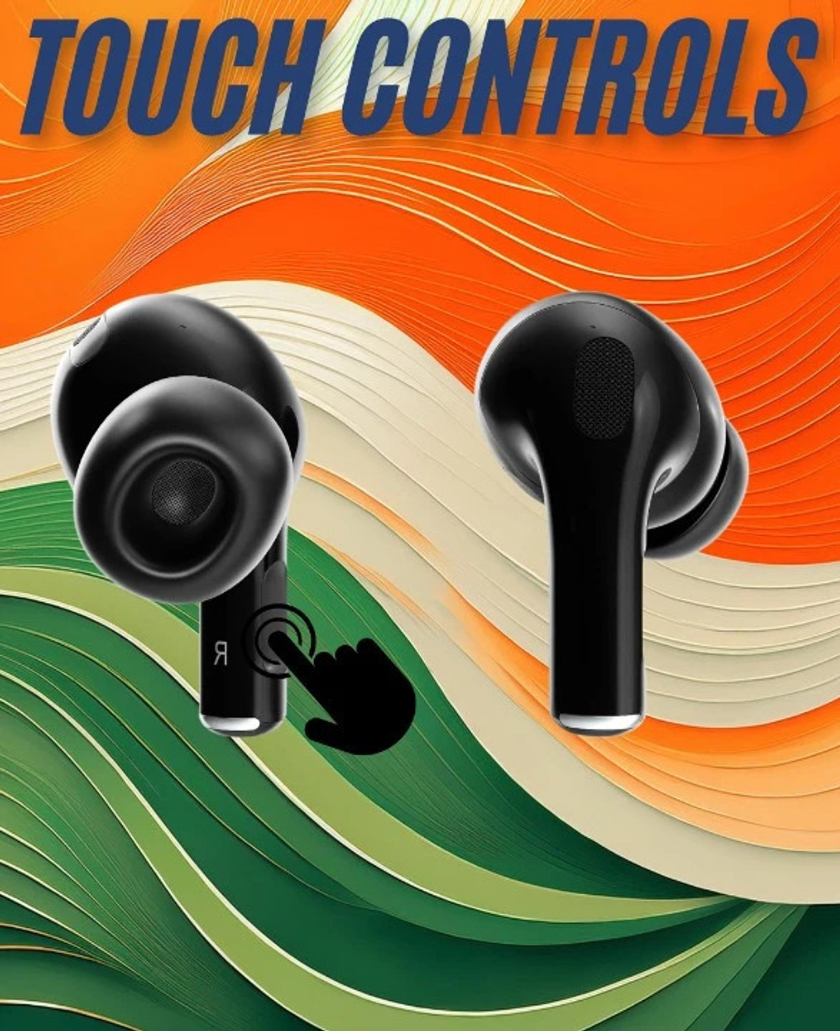 Image of NS WORLD Thunderbuds PRO 1 | BT Bass | Top Tws Earphone | Touch Earbuds & Airbuds Bluetooth Headset (Black, True Wireless)