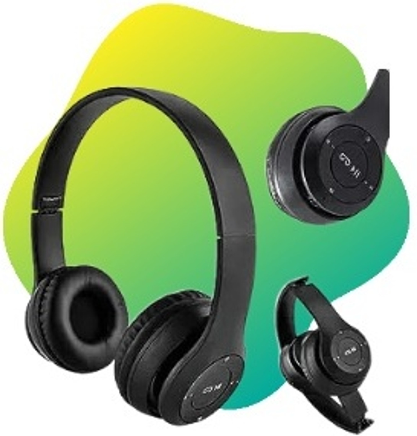 Image of RD Accessories Orion Headphone - CI770 Headphone Bluetooth Headset (Black, On the Ear)