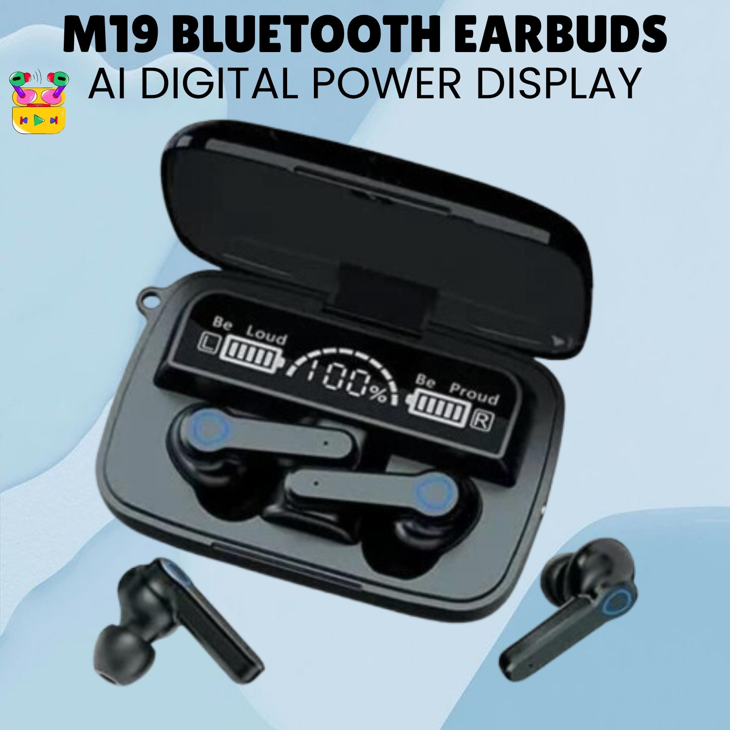 Image of GHEREL Buds Air 7 Pro with Ai Live Translation,11mm+6mm Dual-dac Driver,48 Hrs P Bluetooth Headset (White, True Wireless)