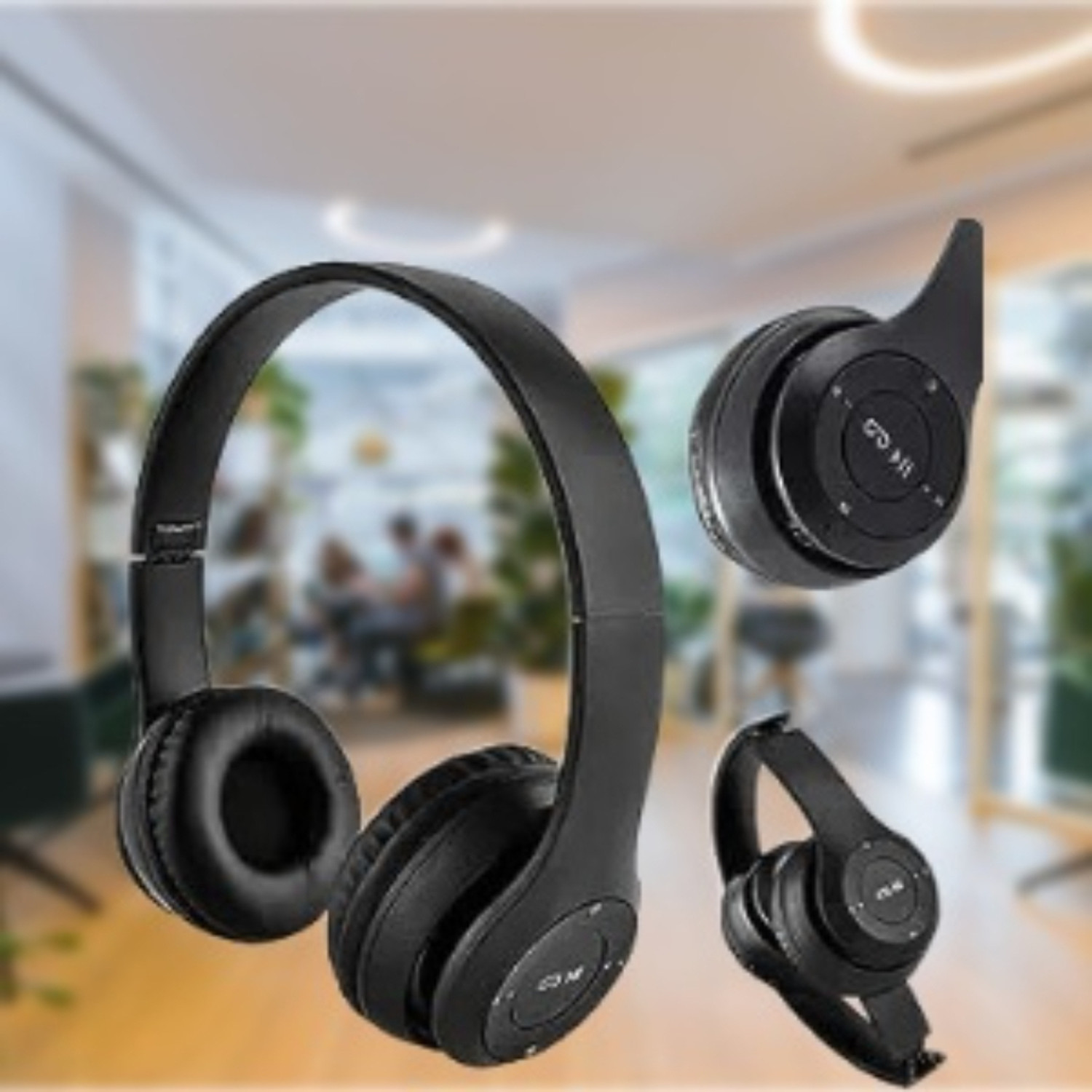 Image of RD Accessories Orion Headphone - CI770 Headphone Bluetooth Headset (Black, On the Ear)