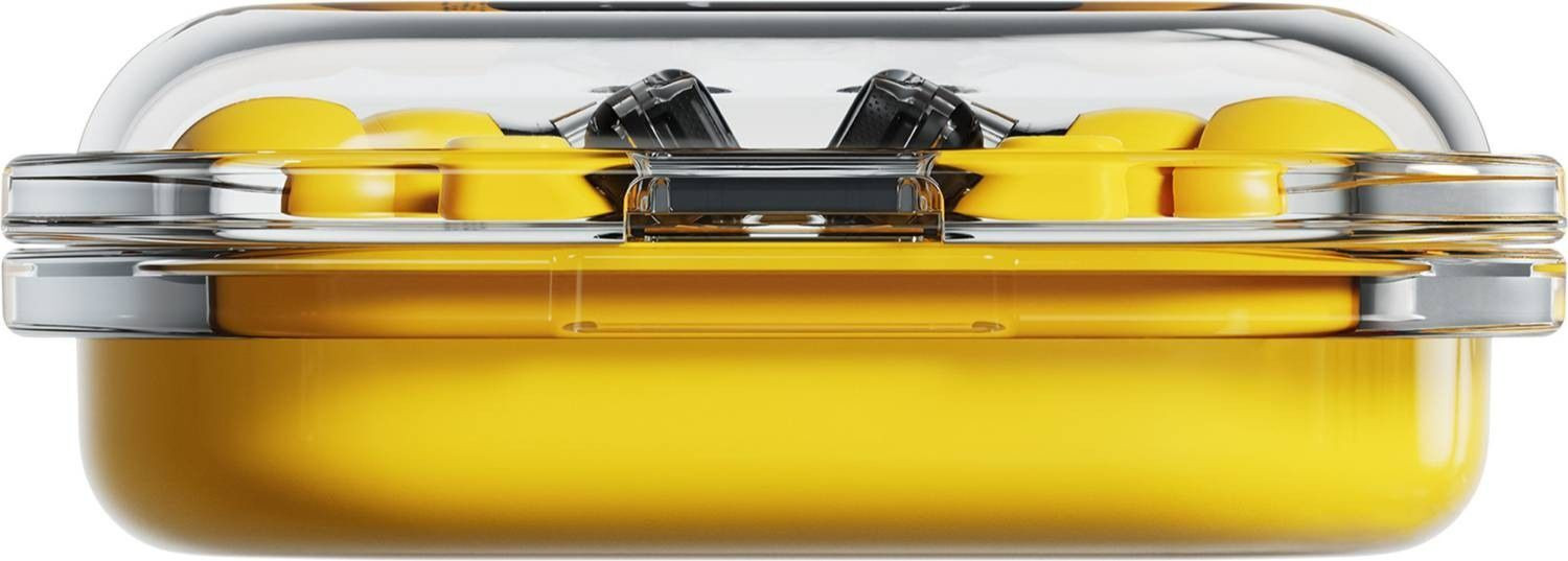 Image of INFORISE new C M F474 | Storm Max 40Hr Music Time HD TWS Earbuds| Airdopes HIPHOP Earbuds Bluetooth Headset (Yellow, True Wireless)