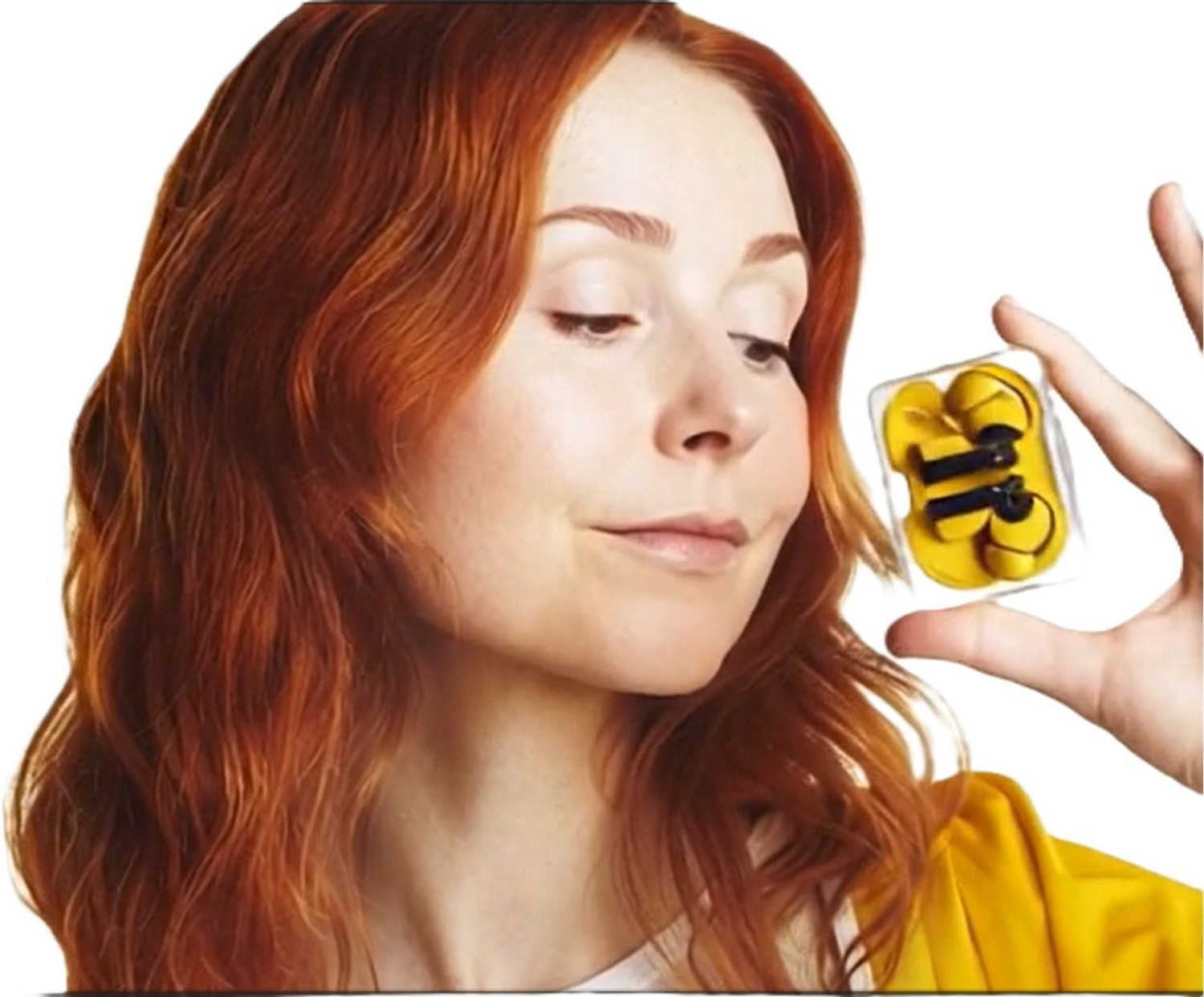 Image of INFORISE new C M F474 | Storm Max 40Hr Music Time HD TWS Earbuds| Airdopes HIPHOP Earbuds Bluetooth Headset (Yellow, True Wireless)