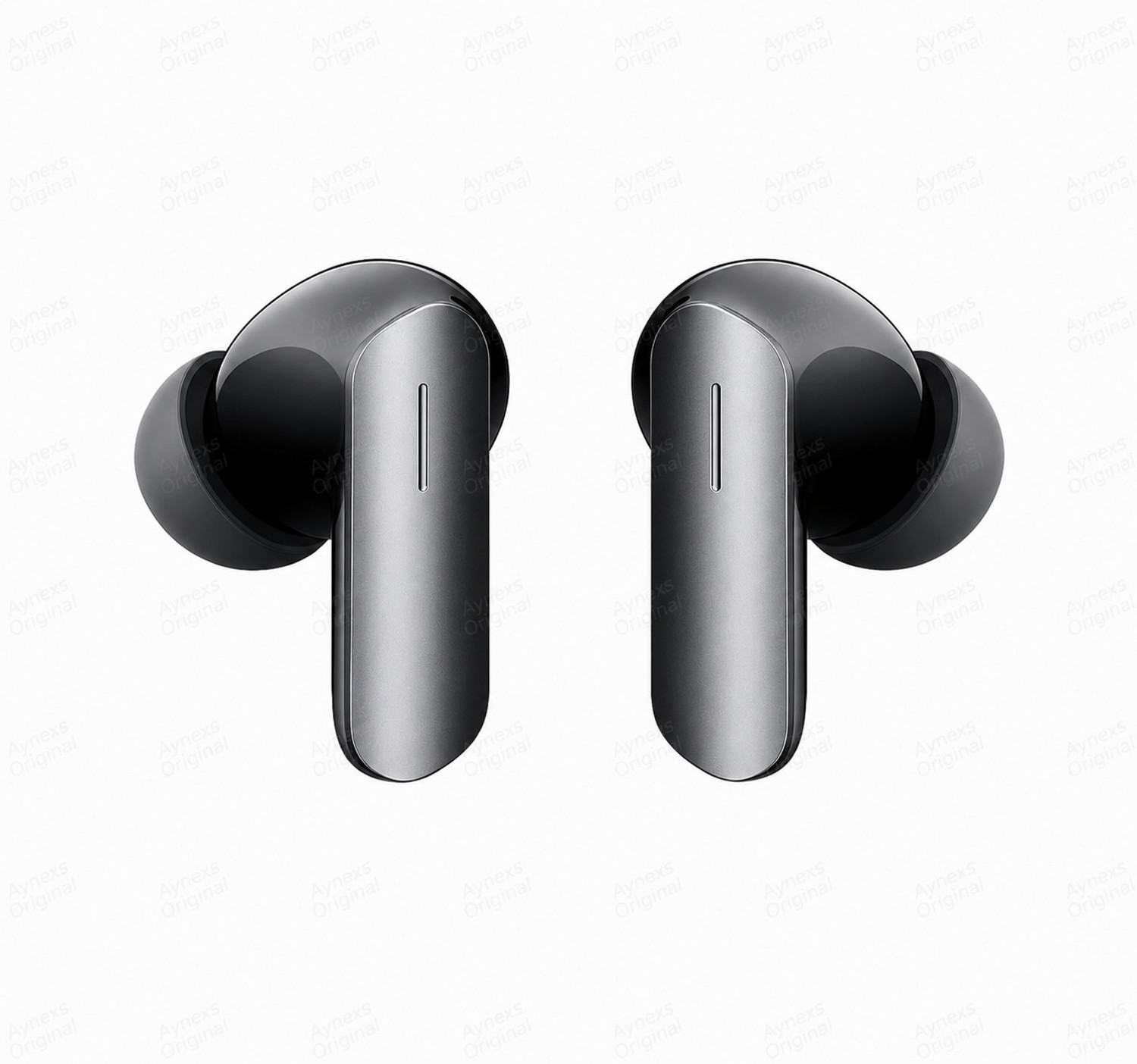 Image of Lynacz Original Compatible for Realme Buds T200x TWS Earbuds with Deep Bass 12.4mm Drivers, 25dB Bluetooth Headset (Active Noise Cancellation, Quad Mic, 45ms Latency - (Black), In the Ear)