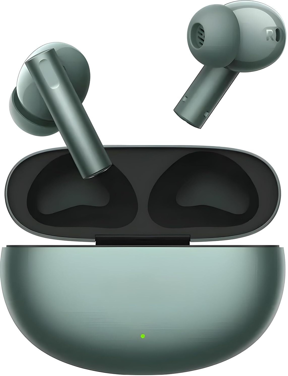 Image of Lynacz Original T110 Bluetooth Earbuds with AI Noise Cancellation Mic,Compatible Bluetooth Headset (Green, True Wireless)