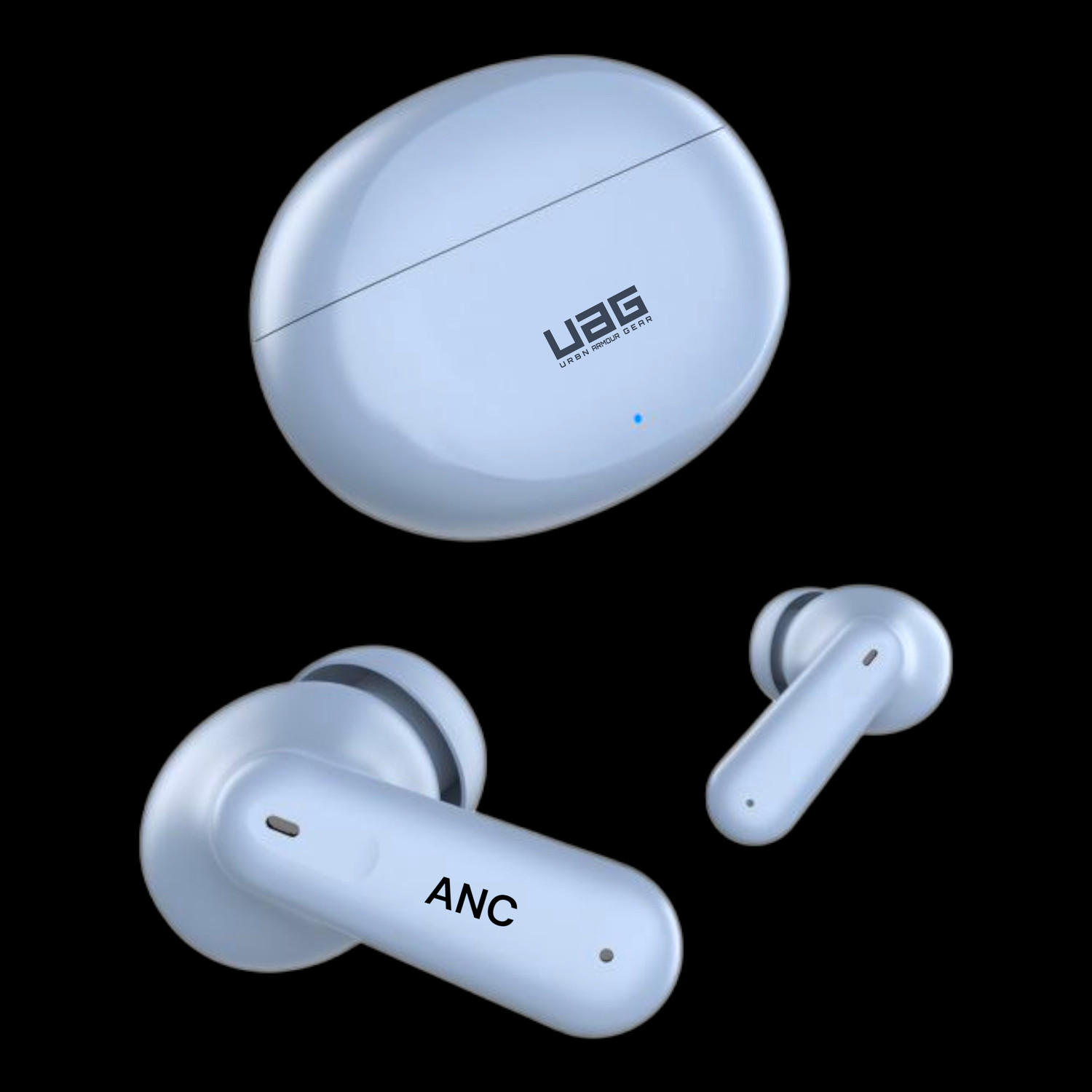 Image of Lynacz Original For Boat Nirvana Zenith Pro TWS Earbuds with 50dB ANC - (Velvet Grey) Bluetooth Headset (80H Playback, Spatial Audio, LDAC Hi-Res, 6 Mics ENx, Low Latency Gaming, In the Ear)