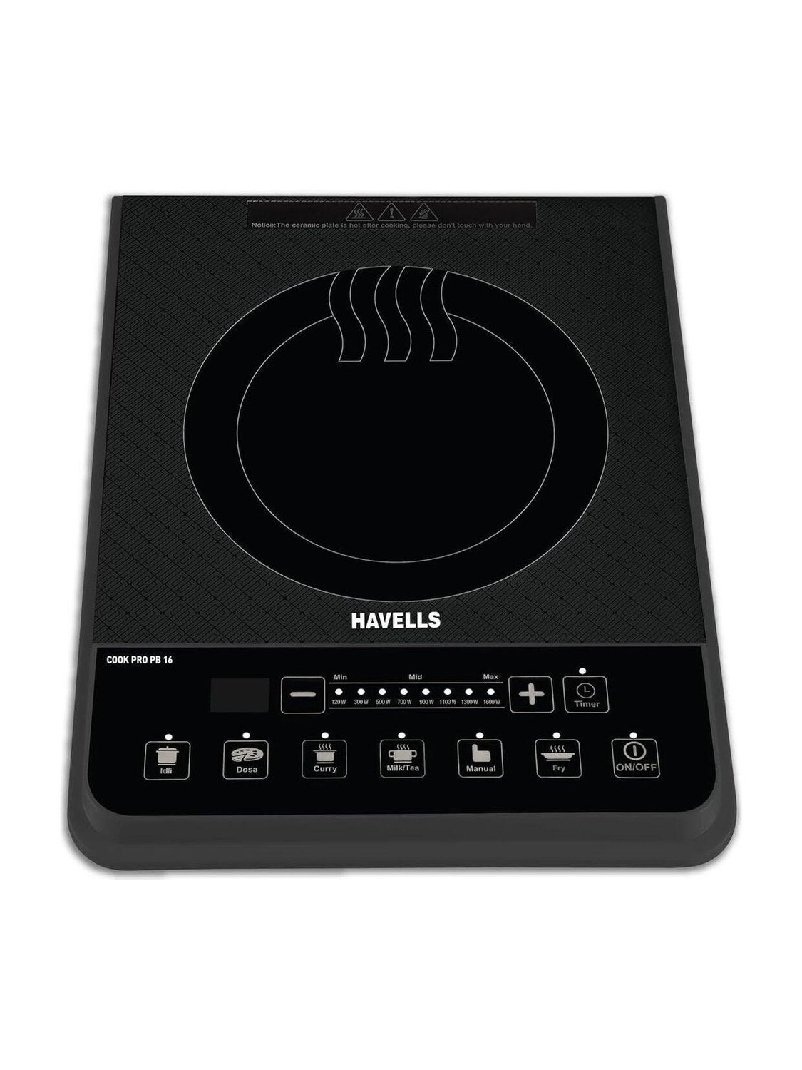 HAVELLS 1600 W Induction Cooktop Push Button