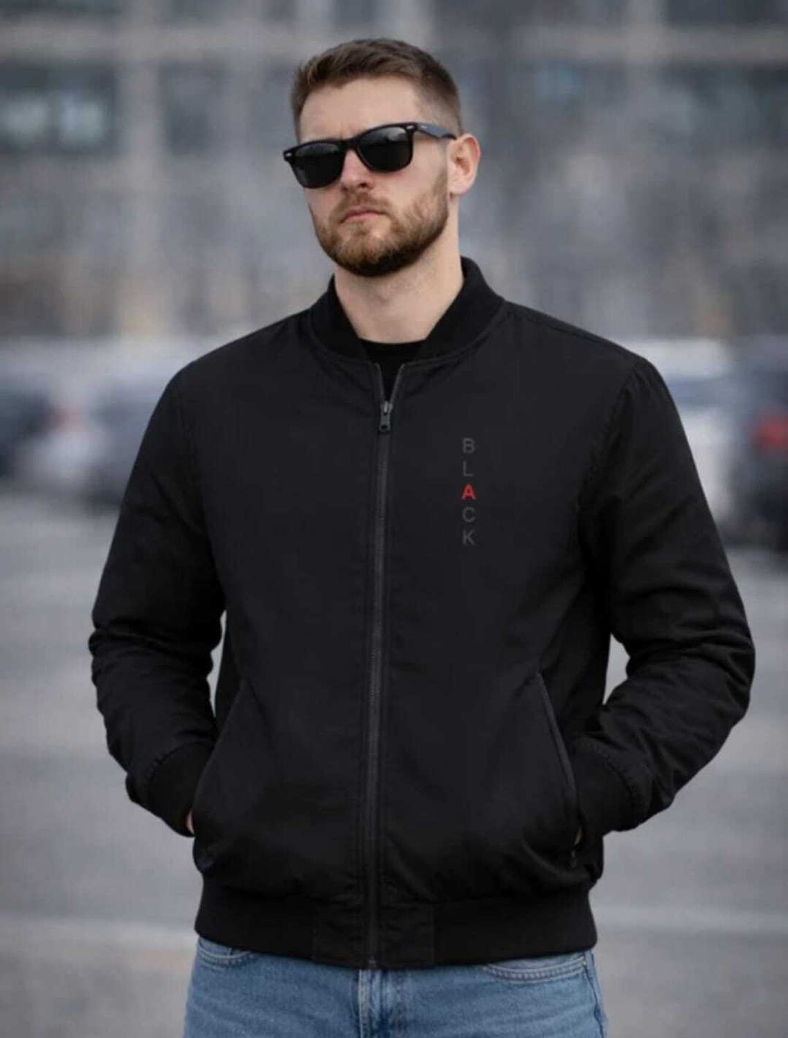 bugrasi traders Men Solid Bomber Jacket - Image 1