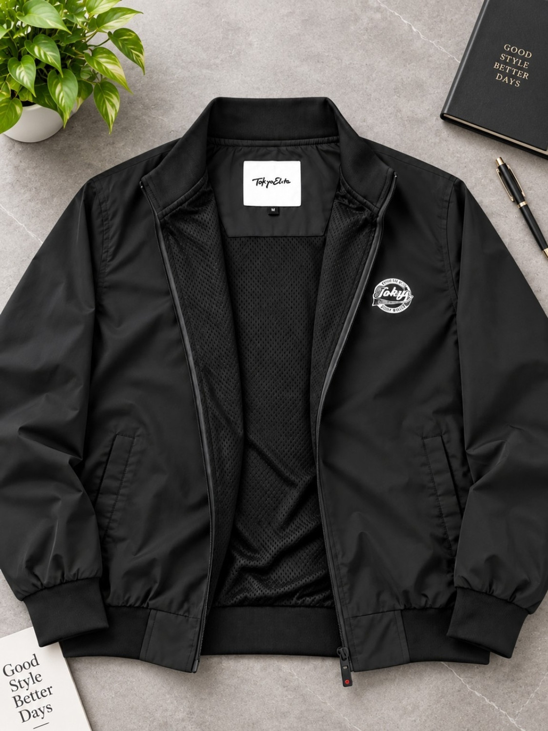 METRONAUT Full Sleeve Solid Men Bomber Jacket - Image 1