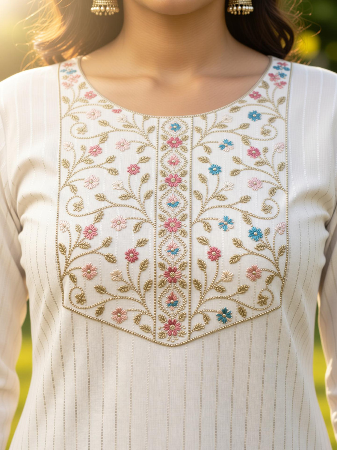 AuzaNoor Collection Women Embroidered Kurta Price in India - Buy AuzaNoor...