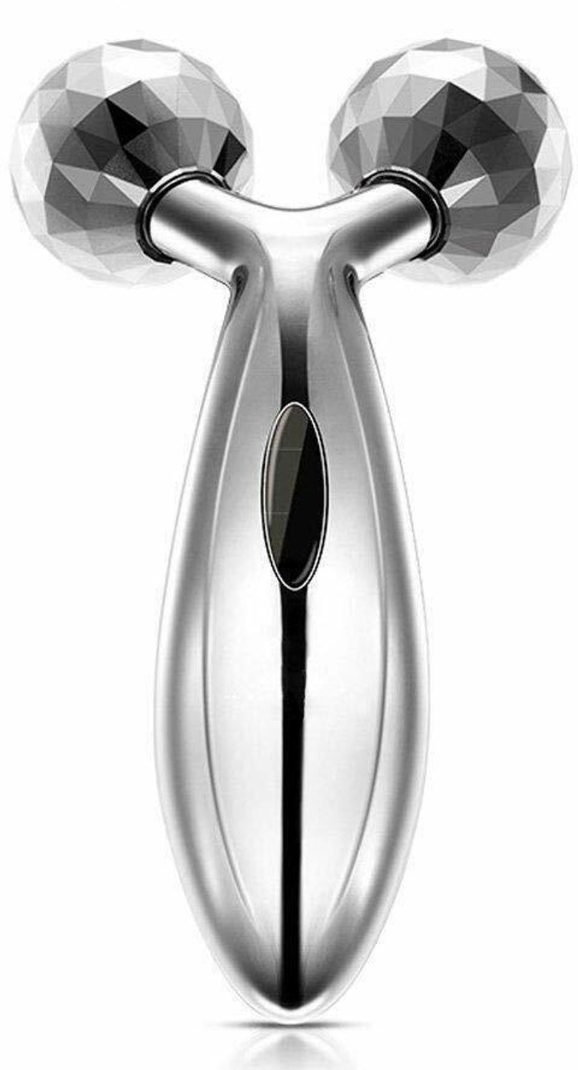 Image of GAURINANDAN 3D Face Body Massager With Ice Roller And Jade Stone Roller With Gua Sha Tools. (100 g)