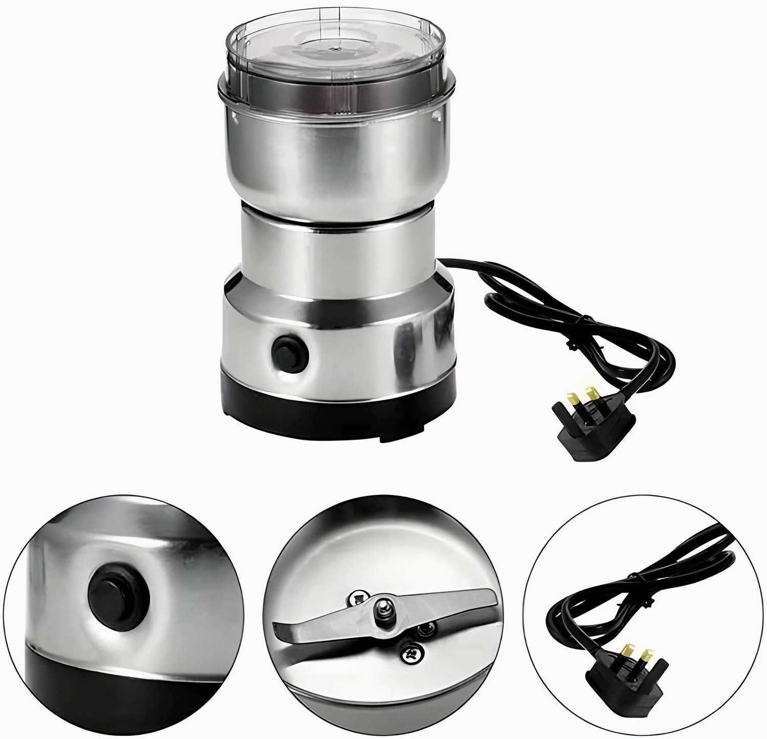 Image of MST Goldi Grinder-01 1000 W Juicer Mixer Grinder (Electric Mixer Grinder & Coffee Maker for Kitchen Masala,Fruit, Onion GarlicG46 | 1 Jar | Silver)