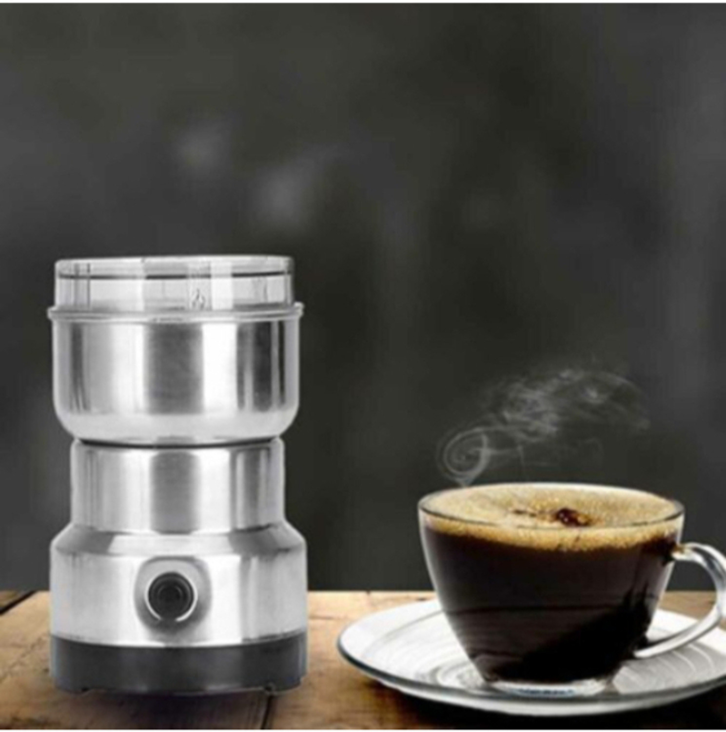 Image of Manasa design Electric Household Grinder Juicer Mixer Grinder W 250 W Mixer Grinder (250 W,28000 RPM Mini Stainless Steel Spice Nuts Grainder Kitchen | 1 Jar | Multicolor)