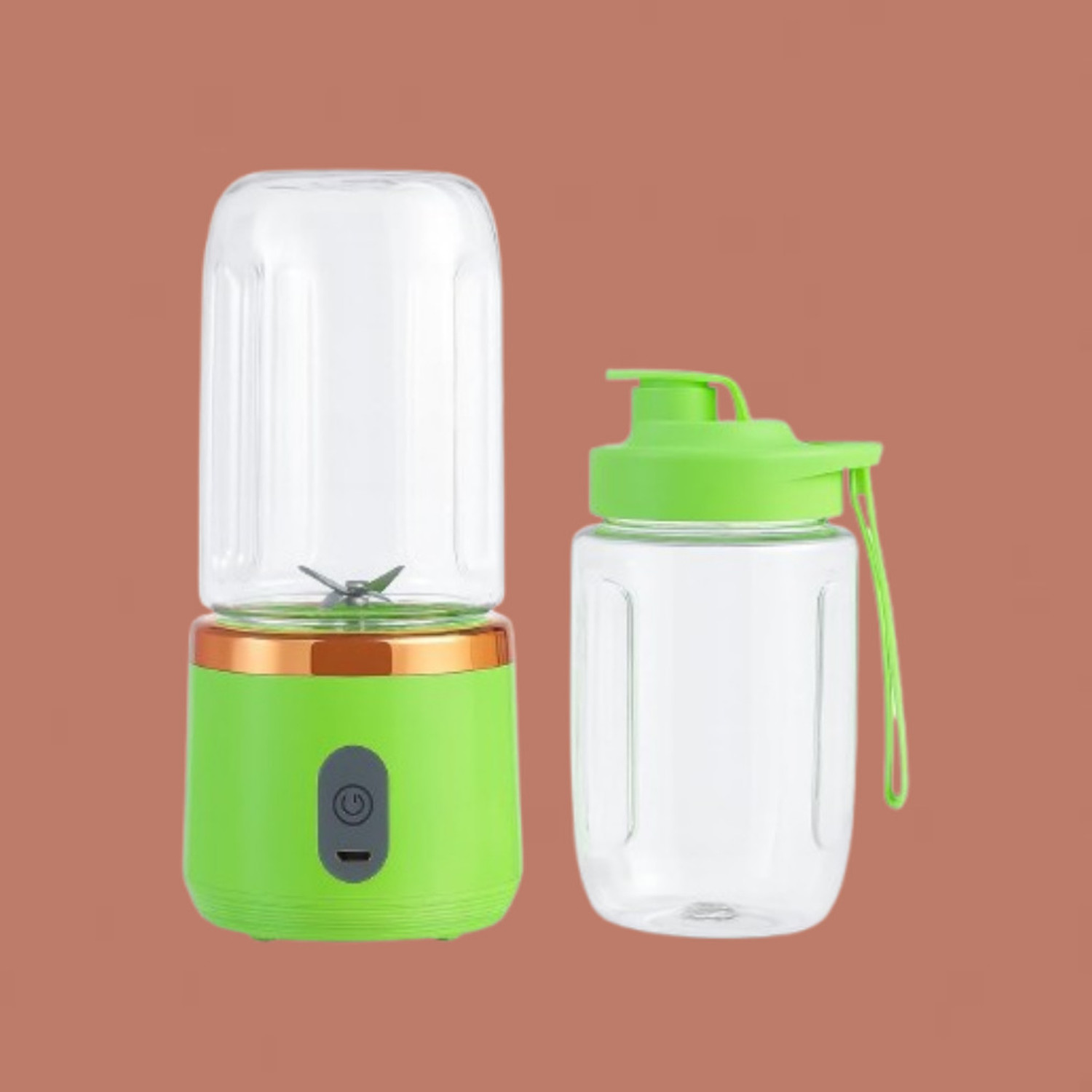 Image of MAXIVE No 25 W Juicer (Compact Fruit Bottle Smoothie Maker | 1 Jar | Multicolor)