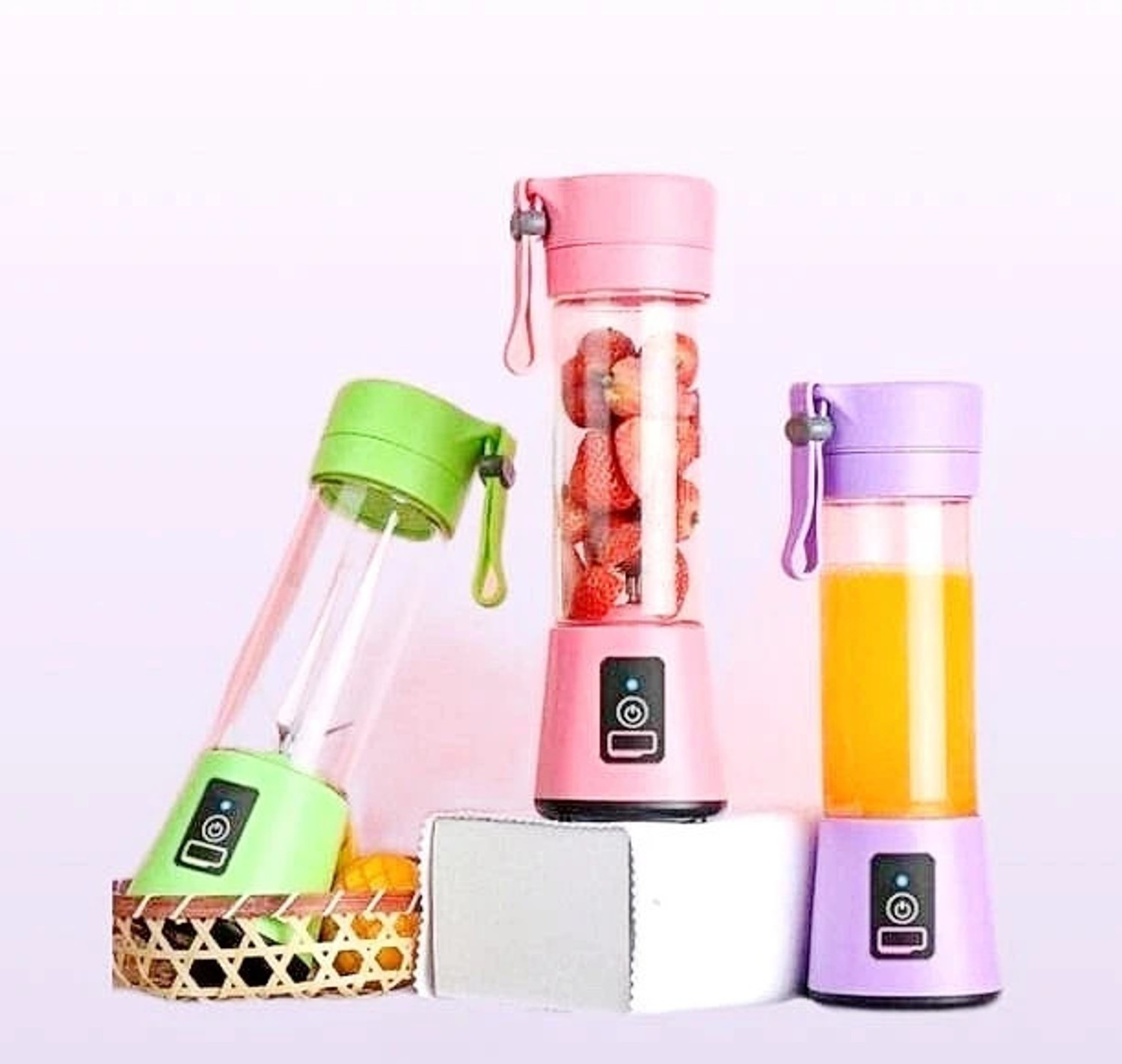 Image of SS brother MGJ26 350 W Juicer Mixer Grinder (Mini Juicer grinder , USB Rechargeable Personal Size Fro Home, OfficeS45 | 1 Jar | Multicolor)