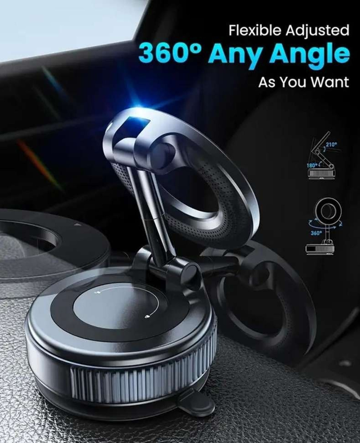 Image of Hold up Magnetic Mobile stand holder roatation and adjustable Mobile Holder
