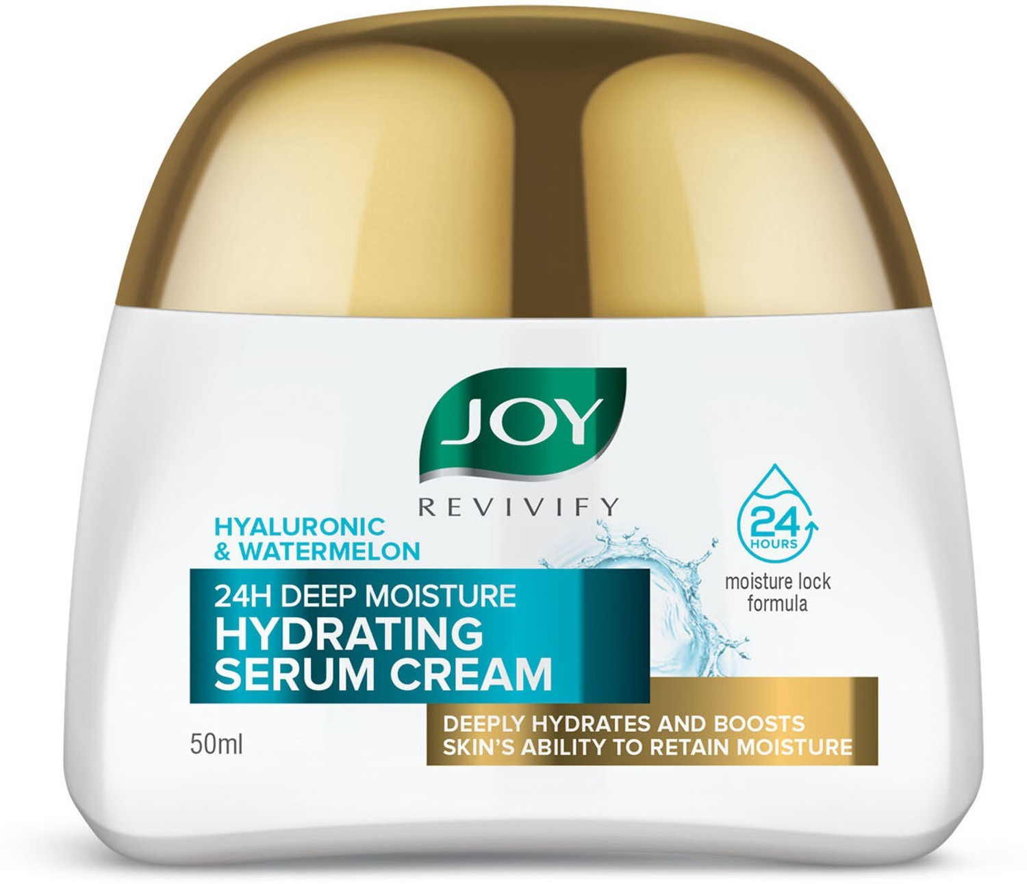Joy Revivify Hyaluronic & Watermelon 24H Deep Moisture Hydrating Serum Cream...