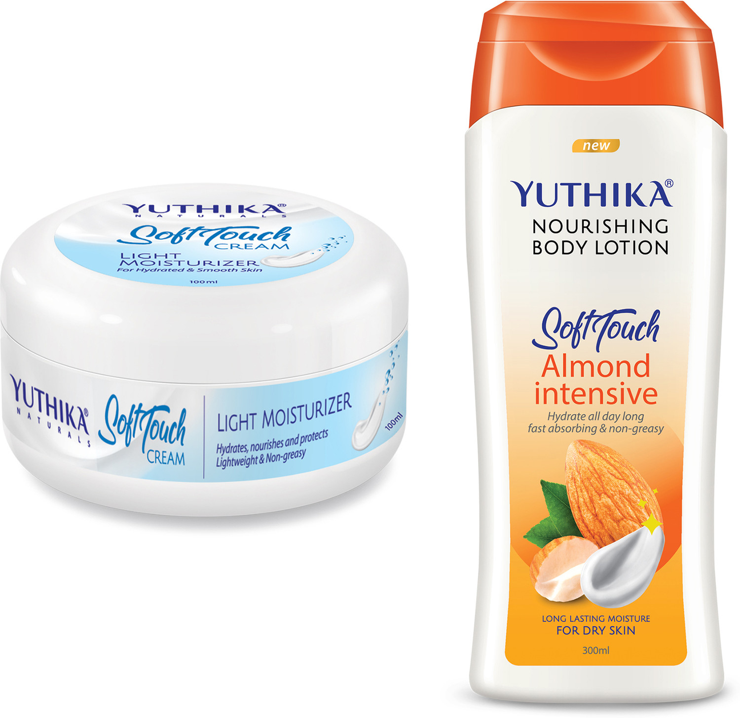 Image of Yuthika Body Lotion Almond Nourish 500 ml Each Body Lotion For Women & Men (Pack OF 3) (1500 ml)