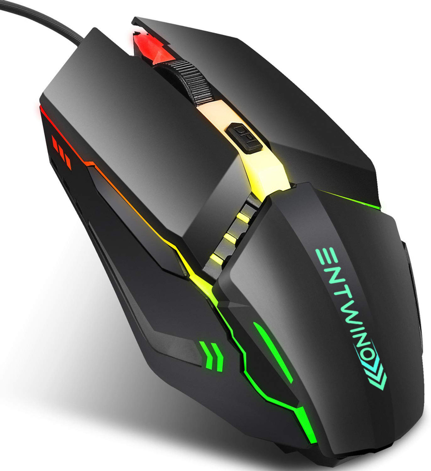 ENTWINO X3 Wired Gaming Mouse, 7 Colors, DPI Button - Image 6