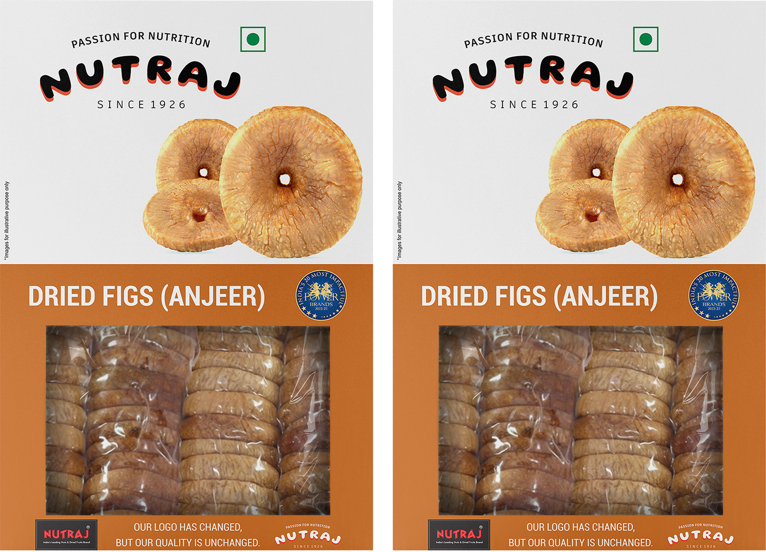 Image of Nutraj Dried Anjeer 1 Kg, Afgani Figs (2 x 0.5 kg)