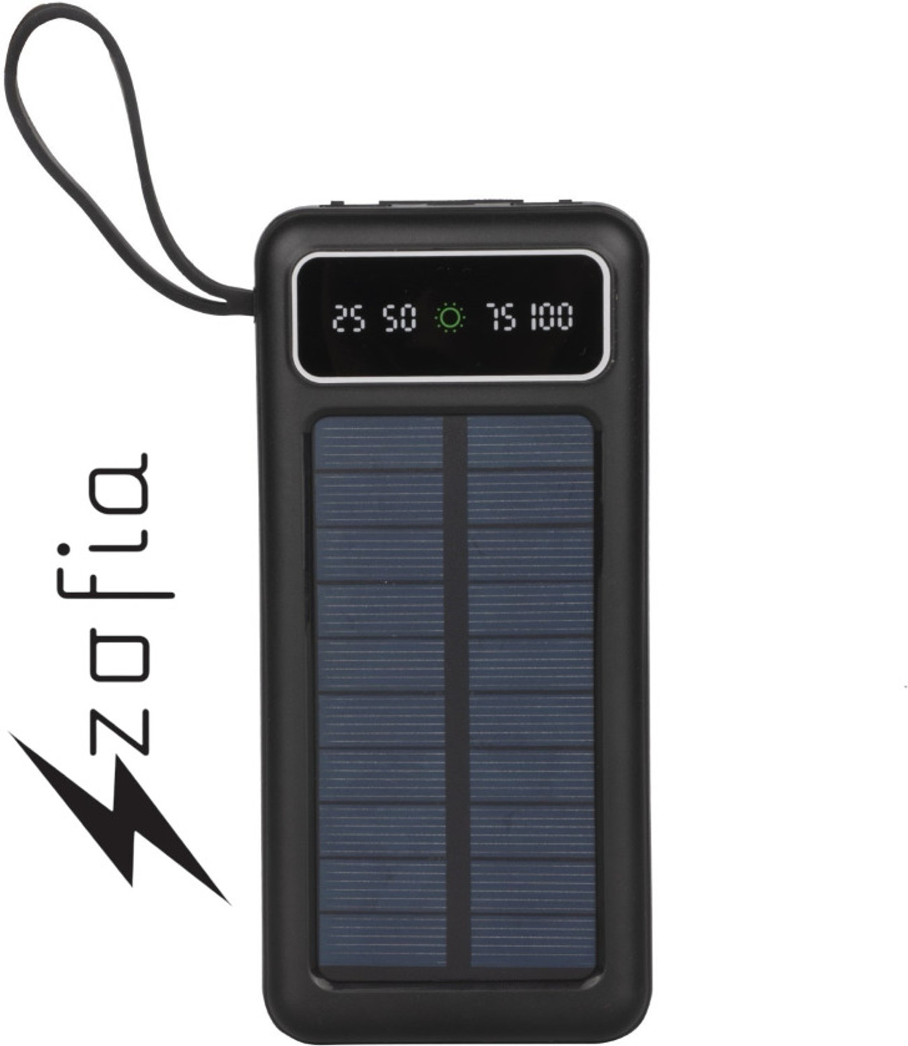 Image of zofia 30000 mAh 22.5 W Compact Pocket Size Power Bank (Black, Lithium Polymer, Quick Charge 4.0, Power Delivery 3.0, Fast Charging for Mobile, Earbuds, Smartwatch, Smartband, Speaker)