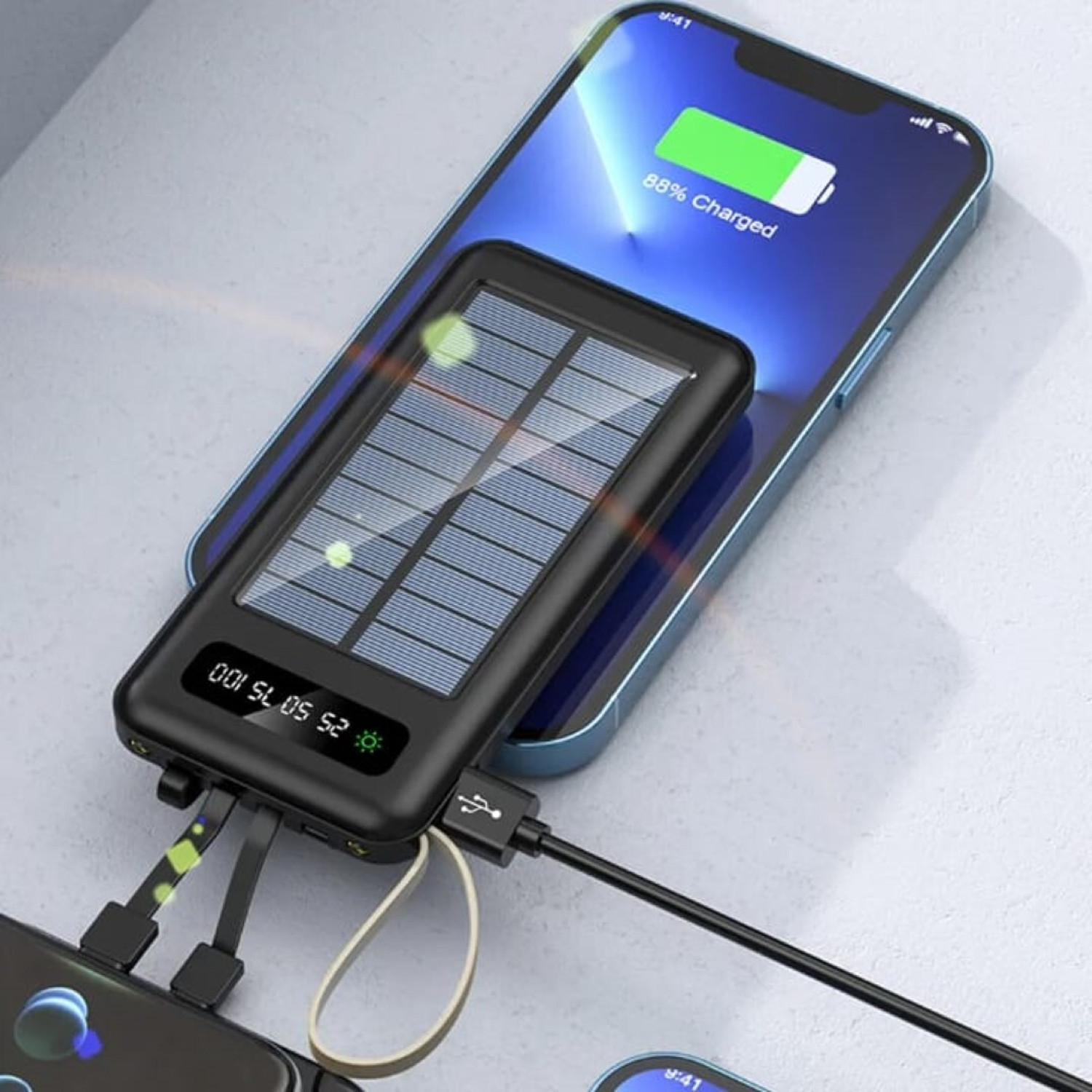 FAHIG 20000 mAh 12W Black Power Bank - Image 2