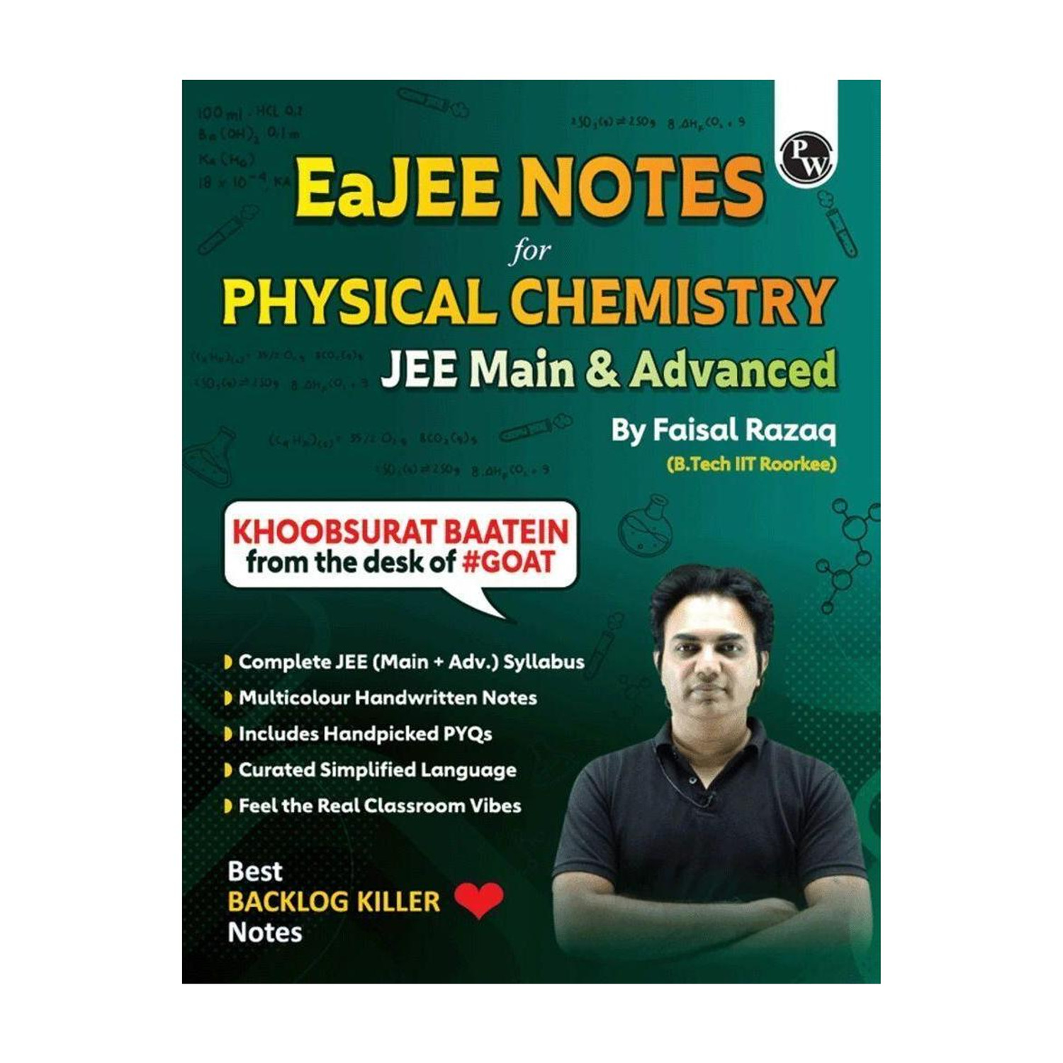 PW EaJEE Handwritten Notes For Physical Chemistry By Faisal Razaq - Image 1