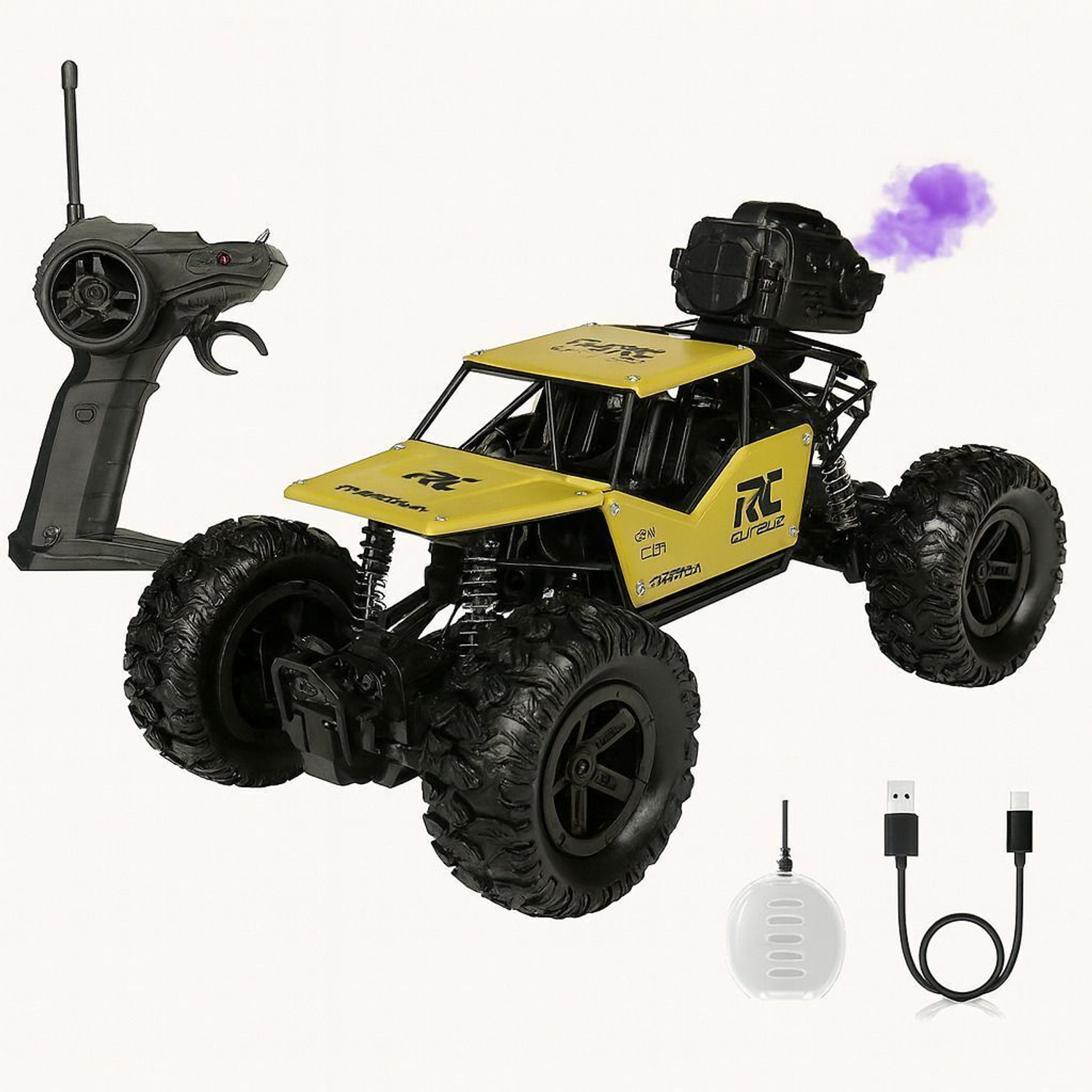 APJ Remote Control Rock Crawler Car Toy - Image 5