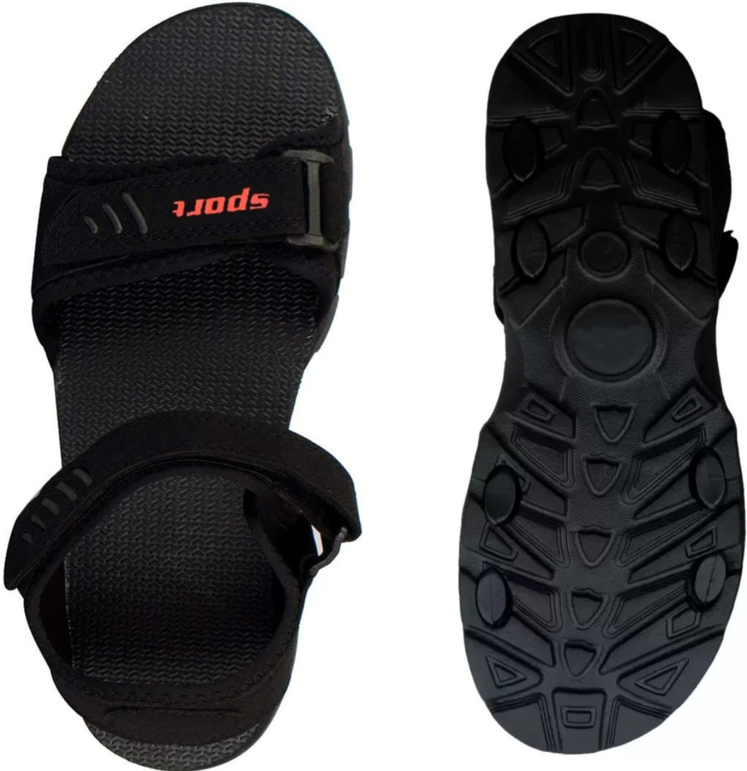 Image of Ukansu Men Sports Sandal (Black , 10)