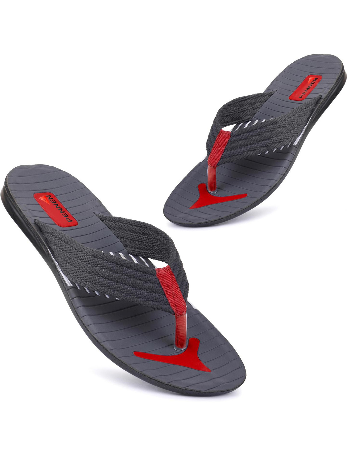 Image of WALKAROO Men Casual Sandal (Black , 8)