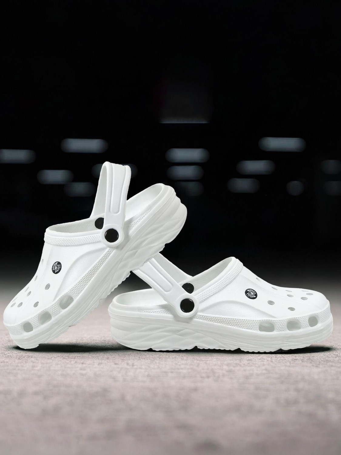 Image of STRIKER Men Clogs Sandal (White , 7)