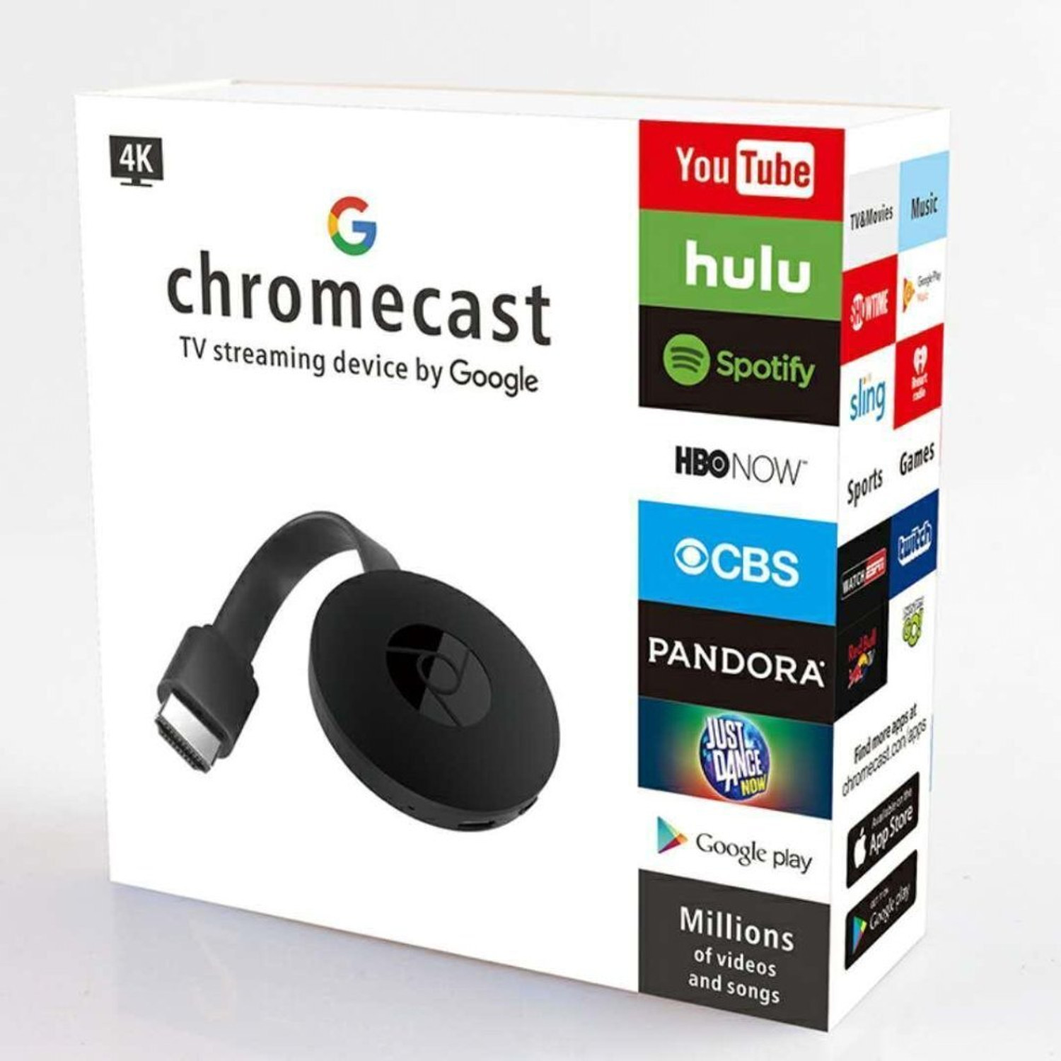 Image of ENMORA khromekast Media Streaming Device Media Device (Black)cdg27 Media Streaming Device (Black)