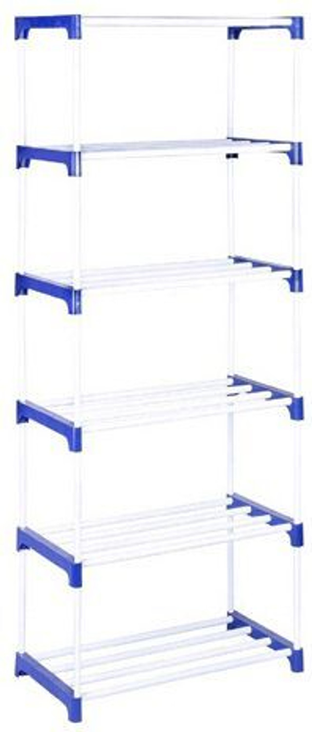 Image of YASHVI This is a great storage cabinet for your home to store your shoes, books, kids Plastic Shoe Stand (black, 3 Shelves, DIY(Do-It-Yourself))