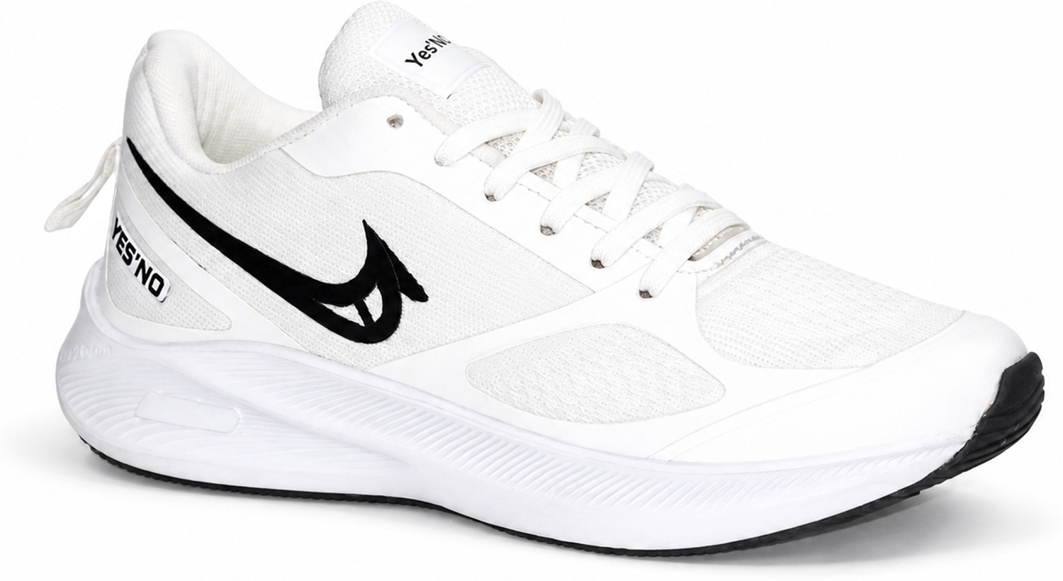 Yes'No Men's Mesh Lace-Up Sports Shoes - Image 1