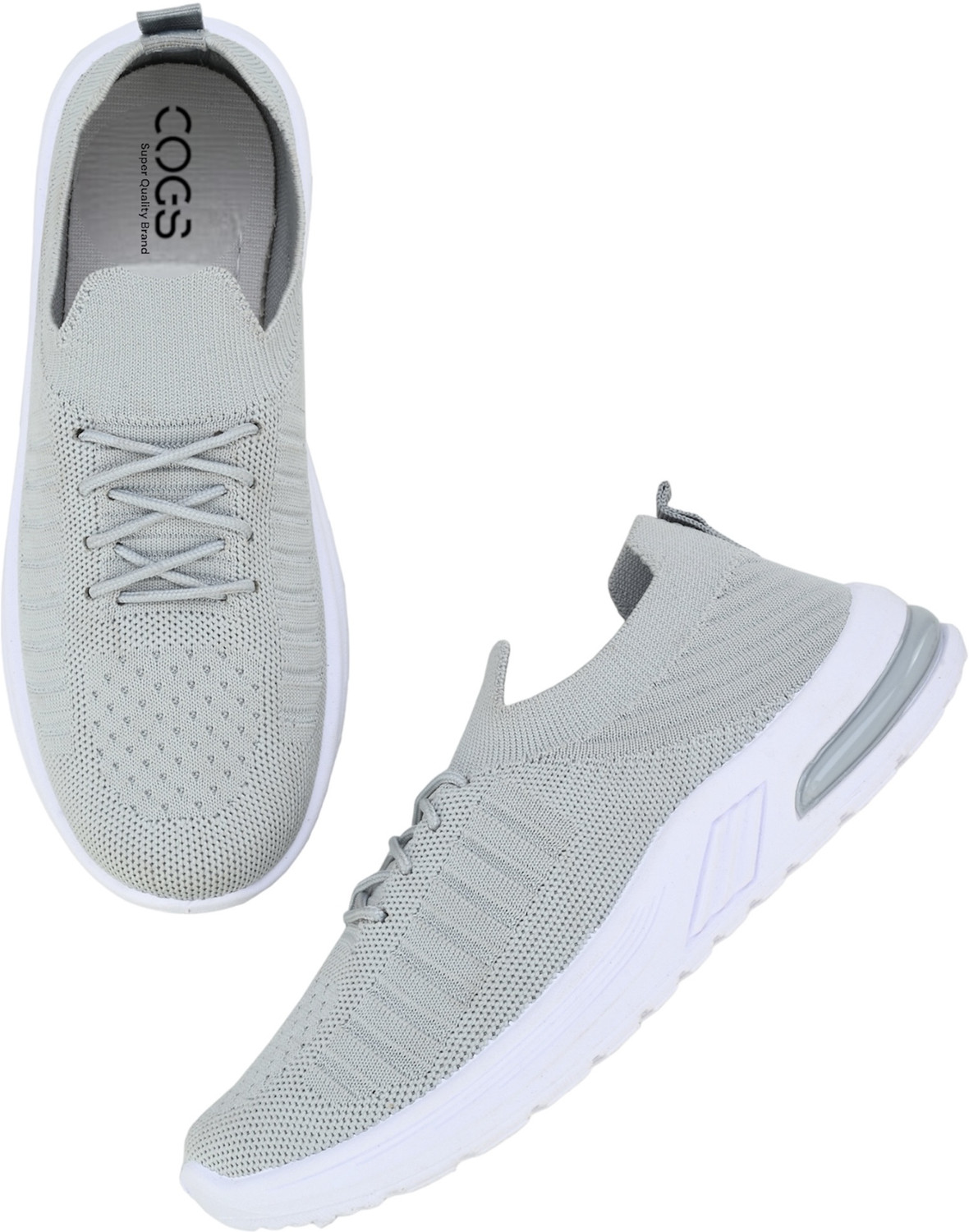 Image of Cogs Excellent Comfortable Casual Stylish Casuals For Women (Grey , 4)