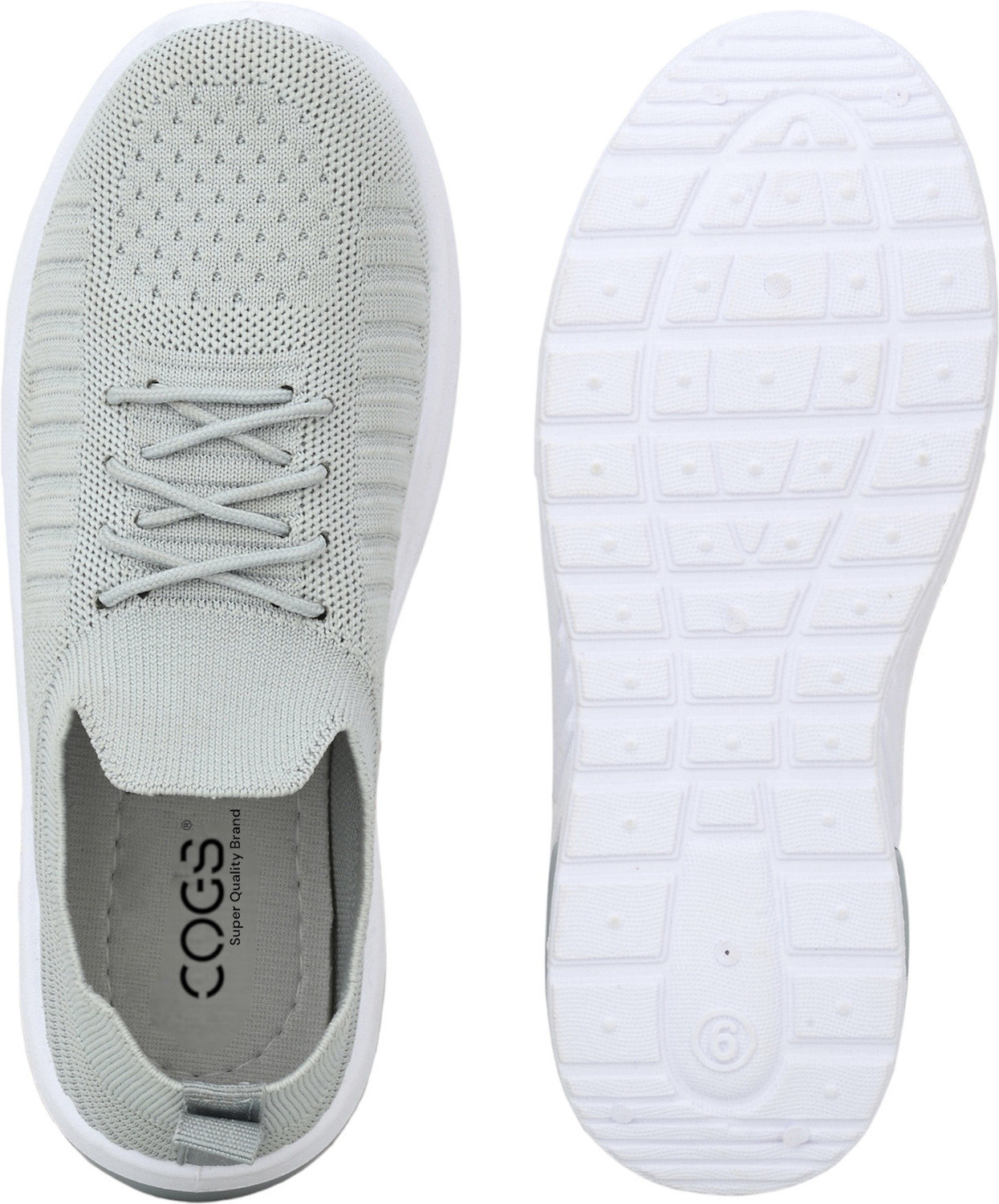 Image of Cogs Excellent Comfortable Casual Stylish Casuals For Women (Grey , 4)