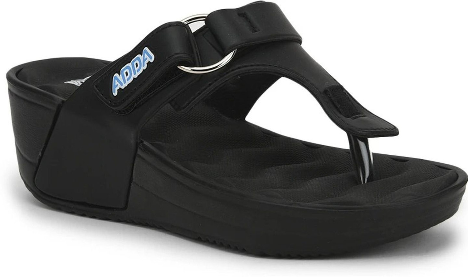 Image of corgan Women Slippers (Black , 4)