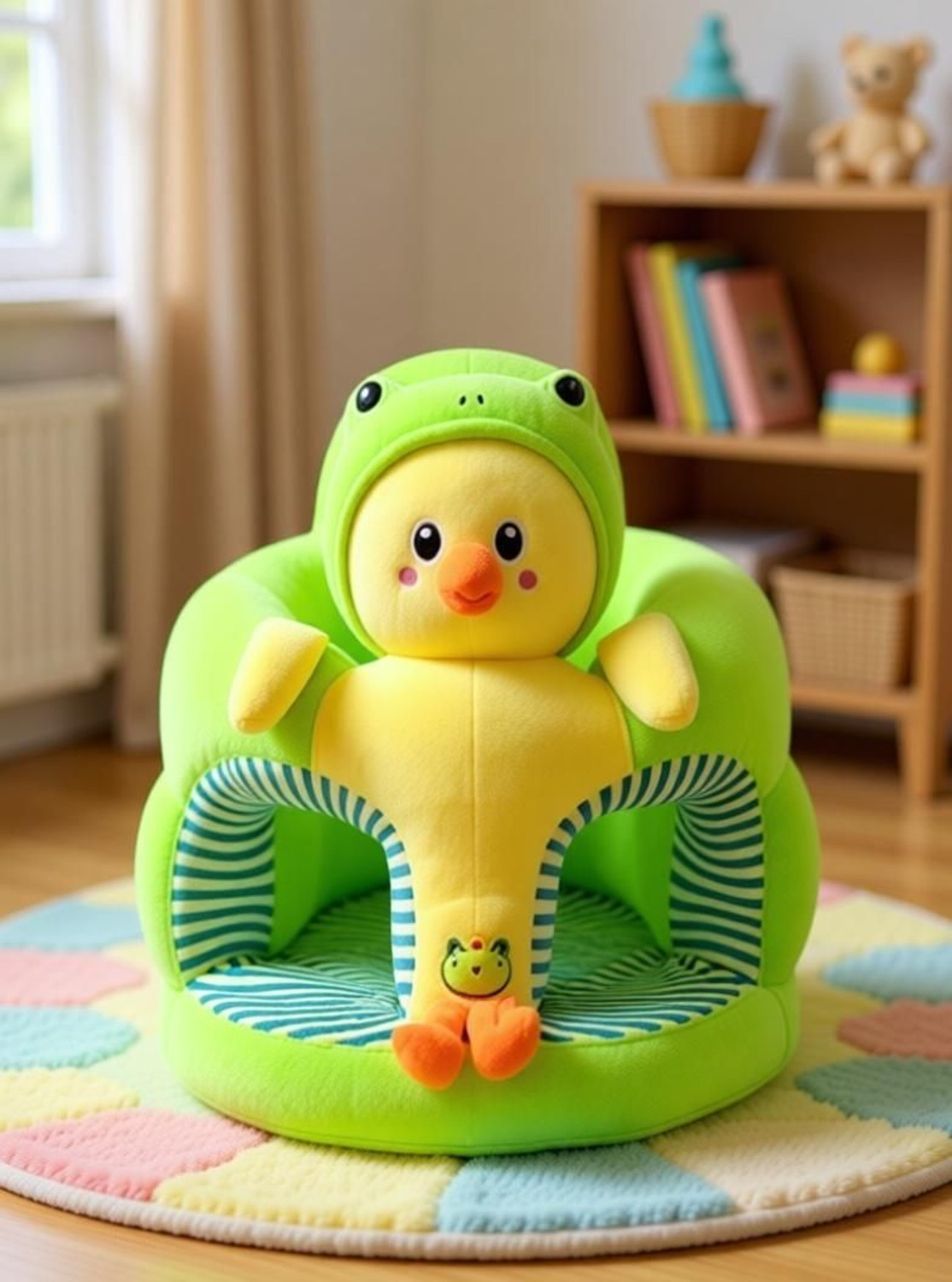 JASIL Stuffed toys Soft Plush Cushion Baby Sofa Seat Or Rocking Chair - 35 cm...
