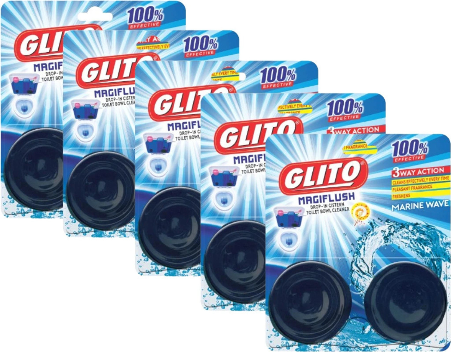 Image of Harpic Toilet cleaner ( pack 3 ) Regular Liquid Toilet Cleaner (3 x 0.5 L)